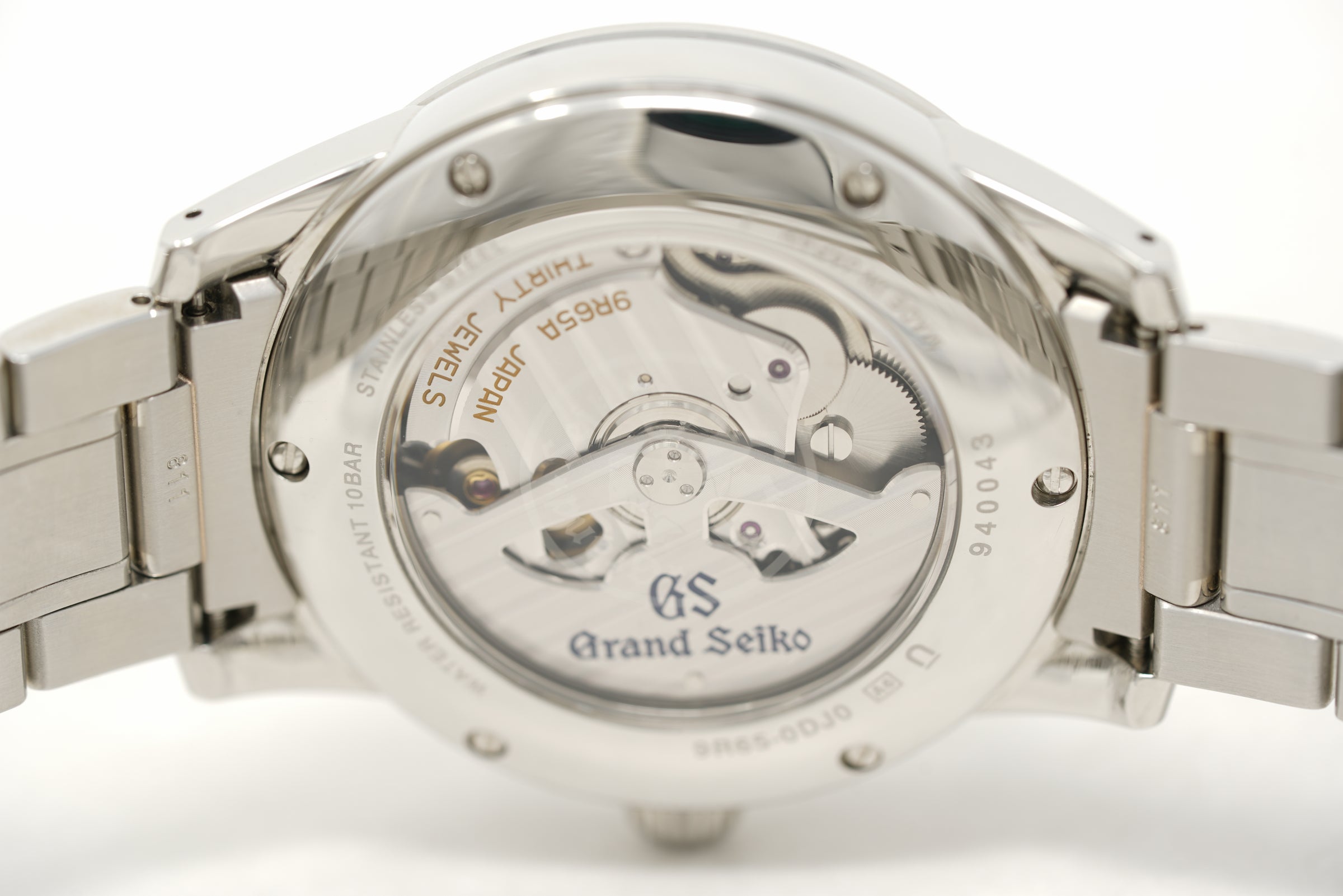 Pre-Owned Grand Seiko Elegance Spring Drive 'Blue Snowflake' SBGA407