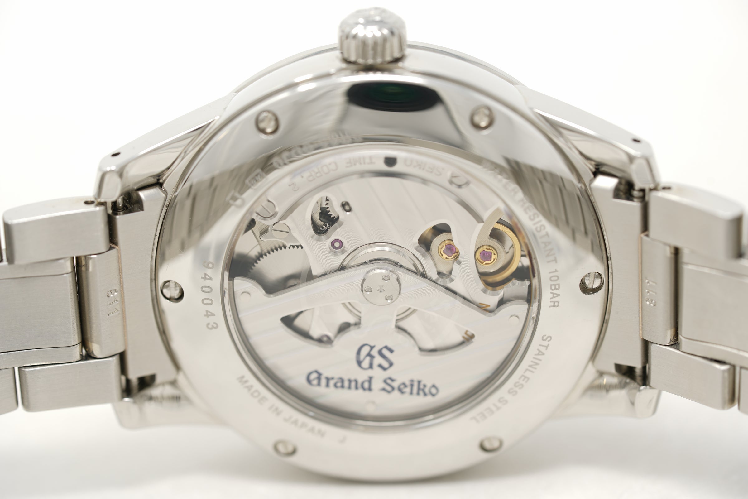 Pre-Owned Grand Seiko Elegance Spring Drive 'Blue Snowflake' SBGA407