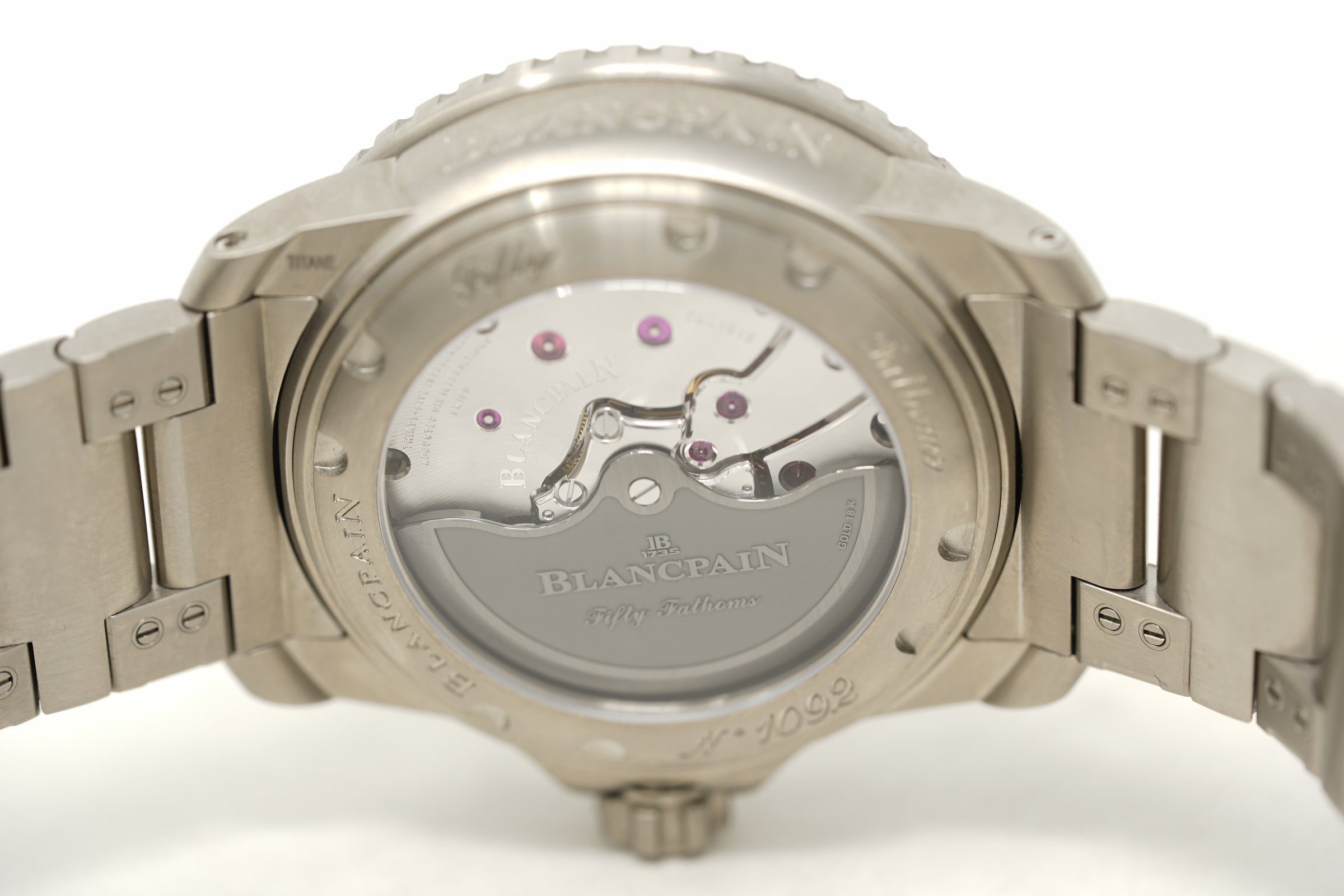 Pre-Owned Blancpain Fifty Fathoms Automatique 5015 12B30 98B