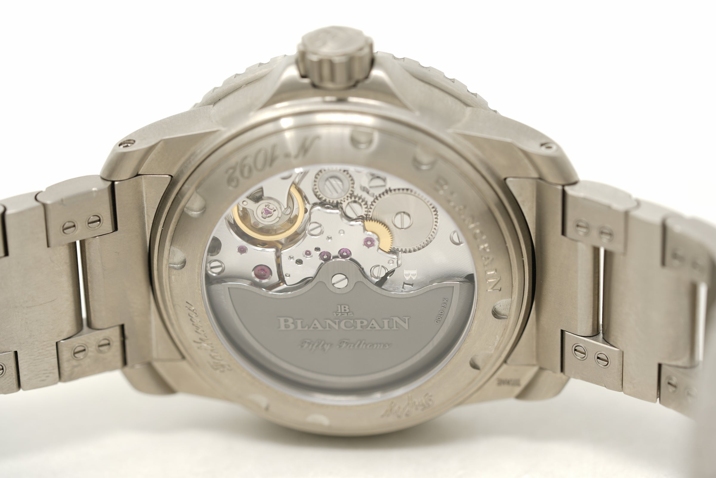 Pre-Owned Blancpain Fifty Fathoms Automatique 5015 12B30 98B