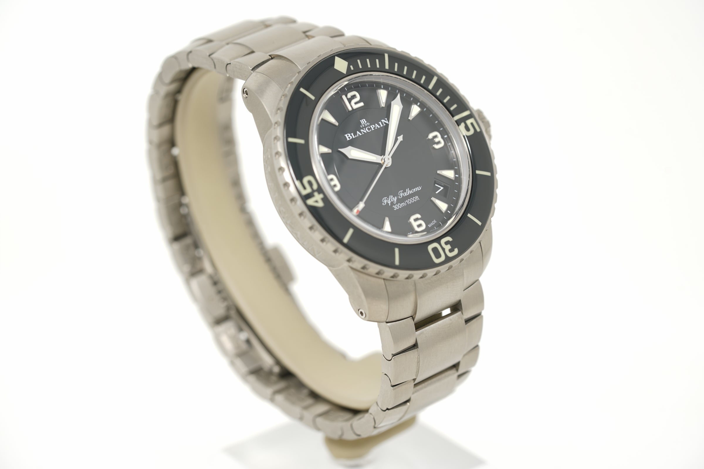 Pre-Owned Blancpain Fifty Fathoms Automatique 5015 12B30 98B
