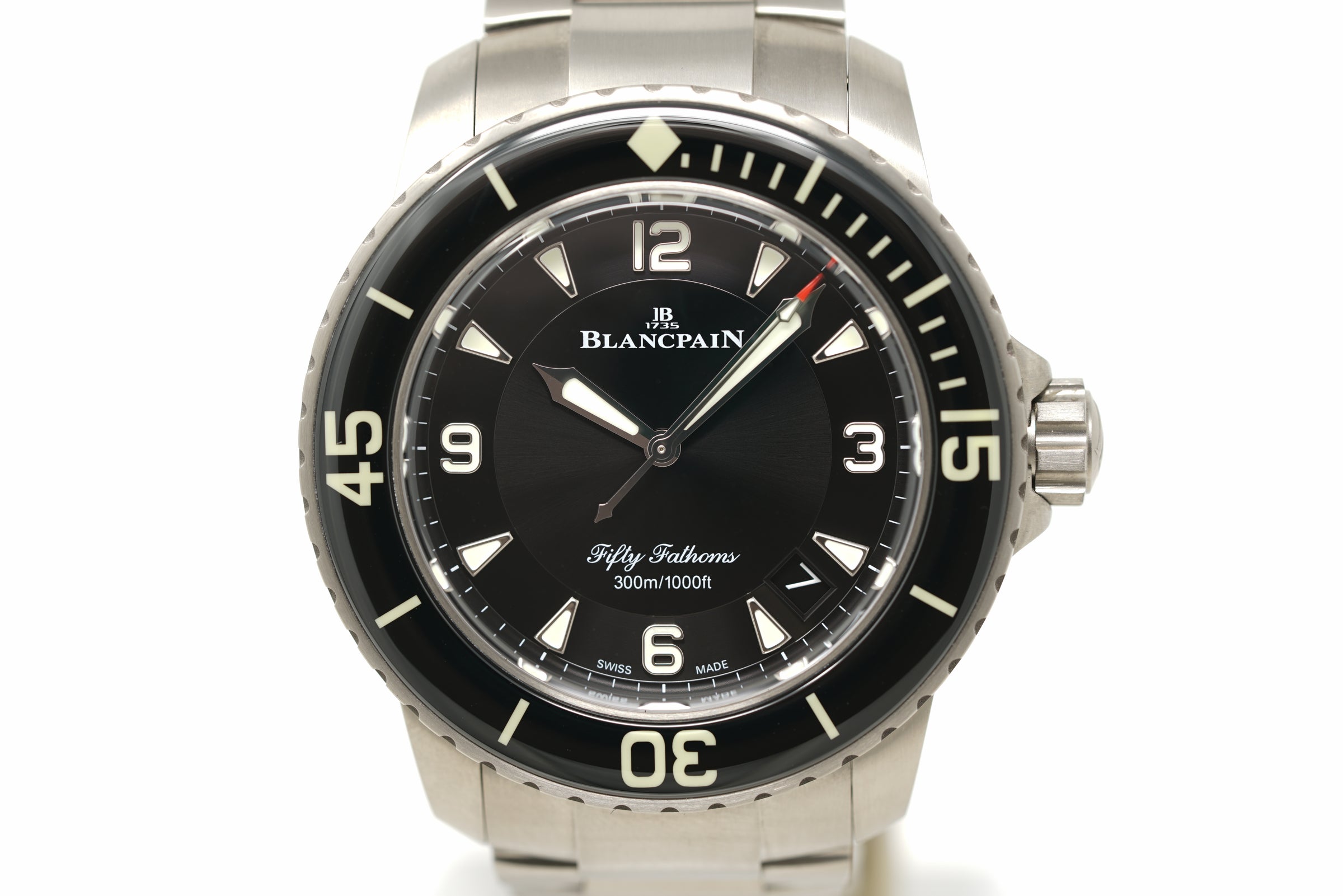 Pre-Owned Blancpain Fifty Fathoms Automatique 5015 12B30 98B