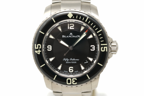 Pre-Owned Blancpain Fifty Fathoms Automatique 5015 12B30 98B