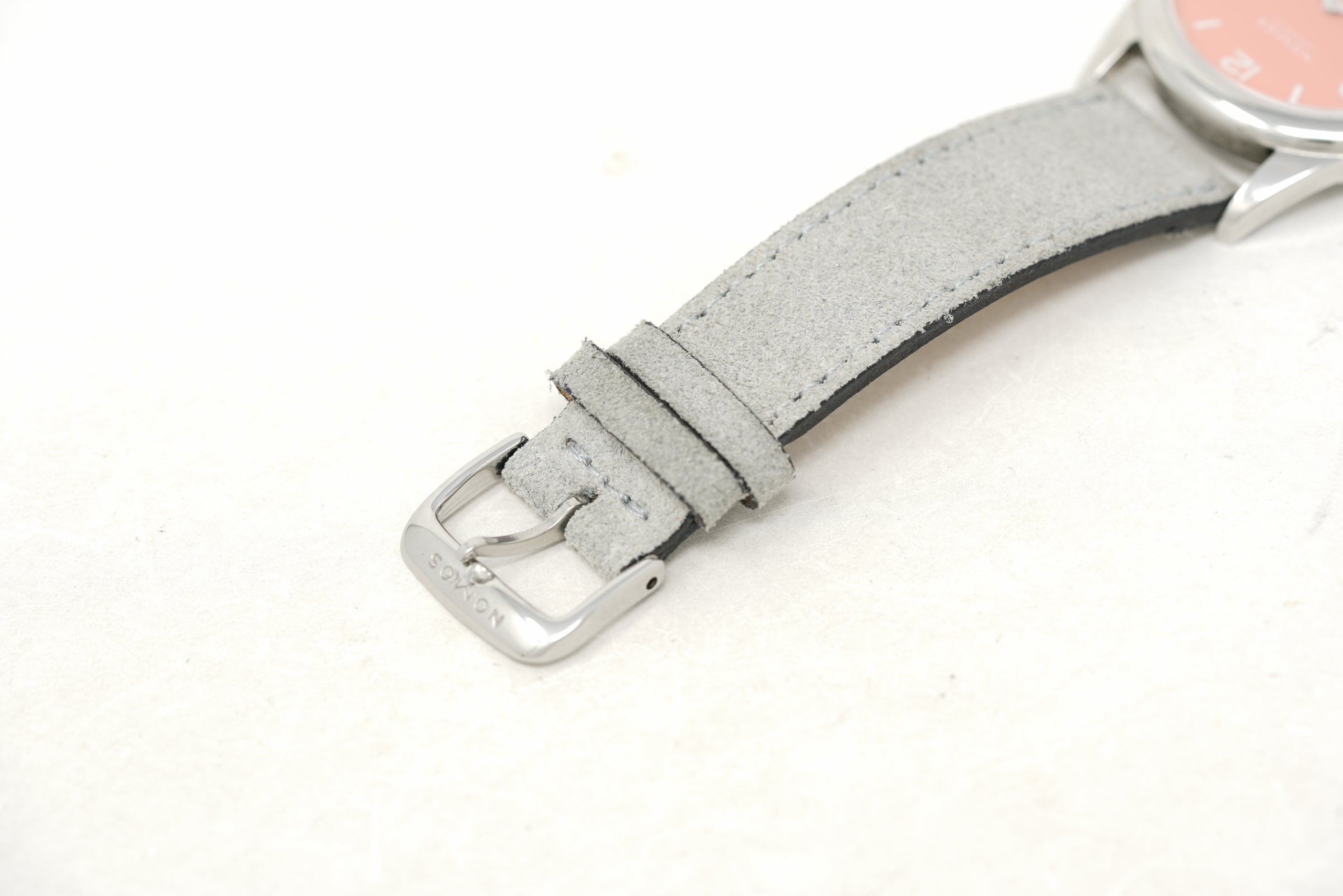 Pre-Owned Nomos Glashütte Club Campus 38 Cream Coral 725.GB