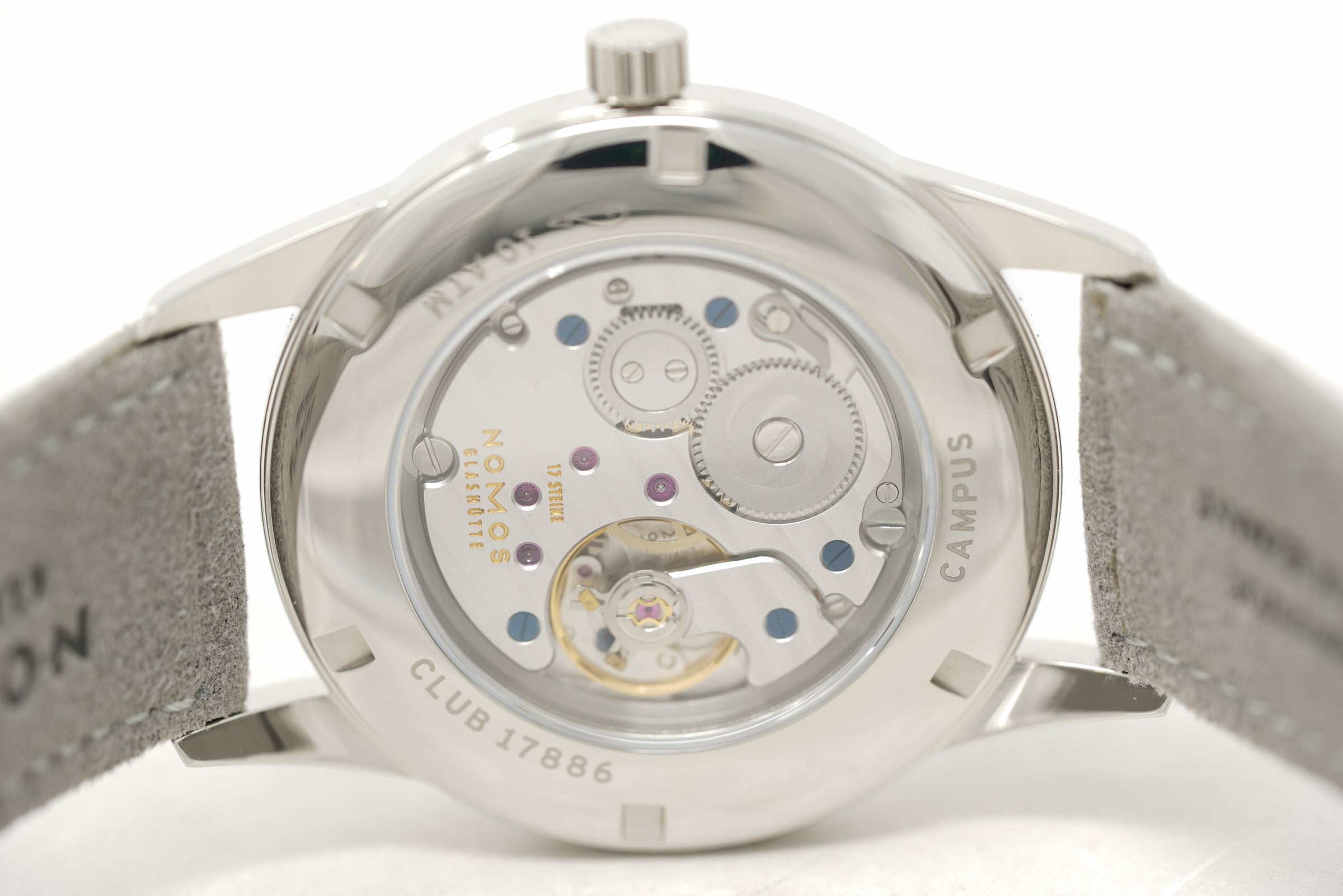 Pre-Owned Nomos Glashütte Club Campus 38 Endless Blue 724.GB