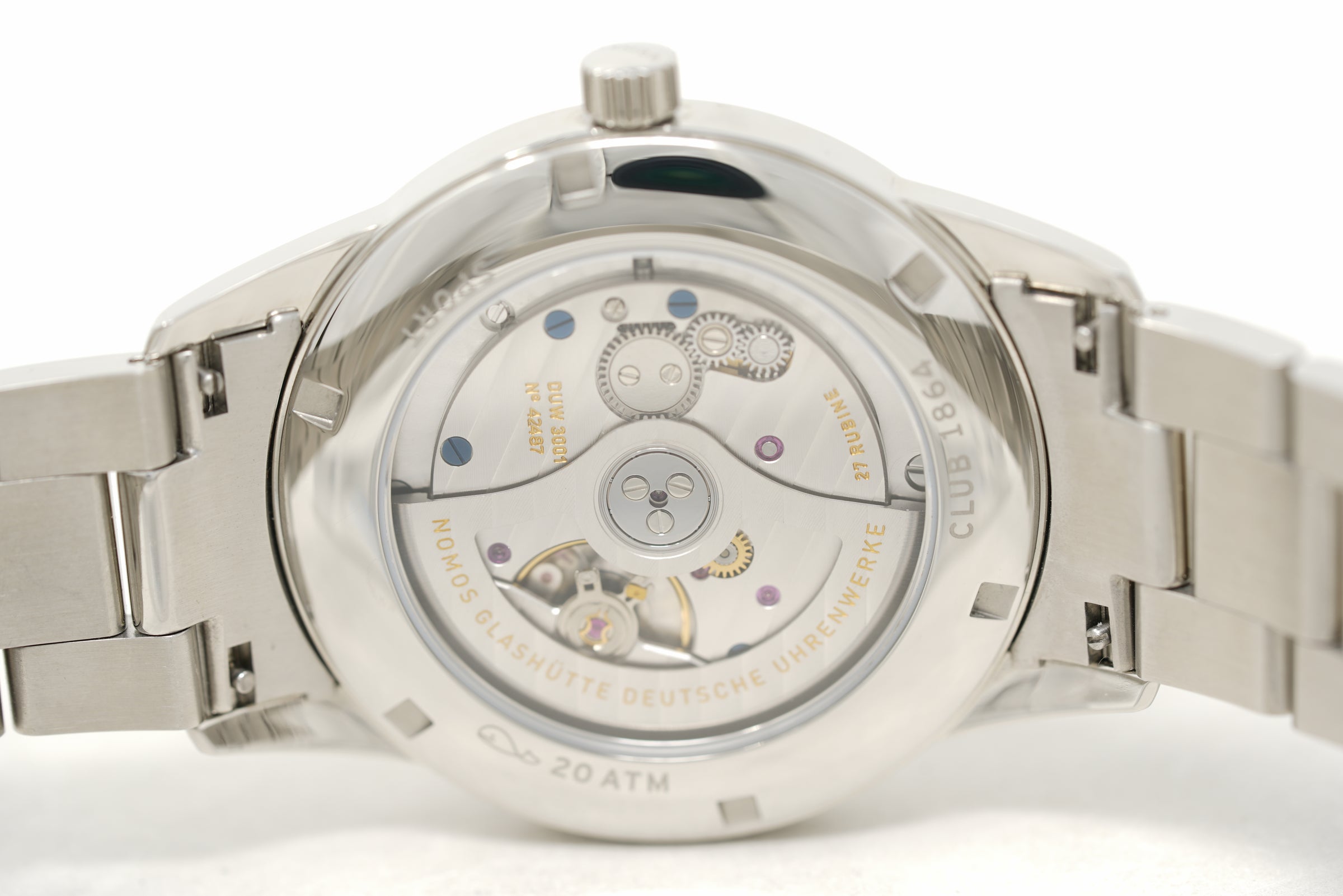 Pre-Owned Nomos Glashütte Club Sport Neomatik 39 Smoke 764