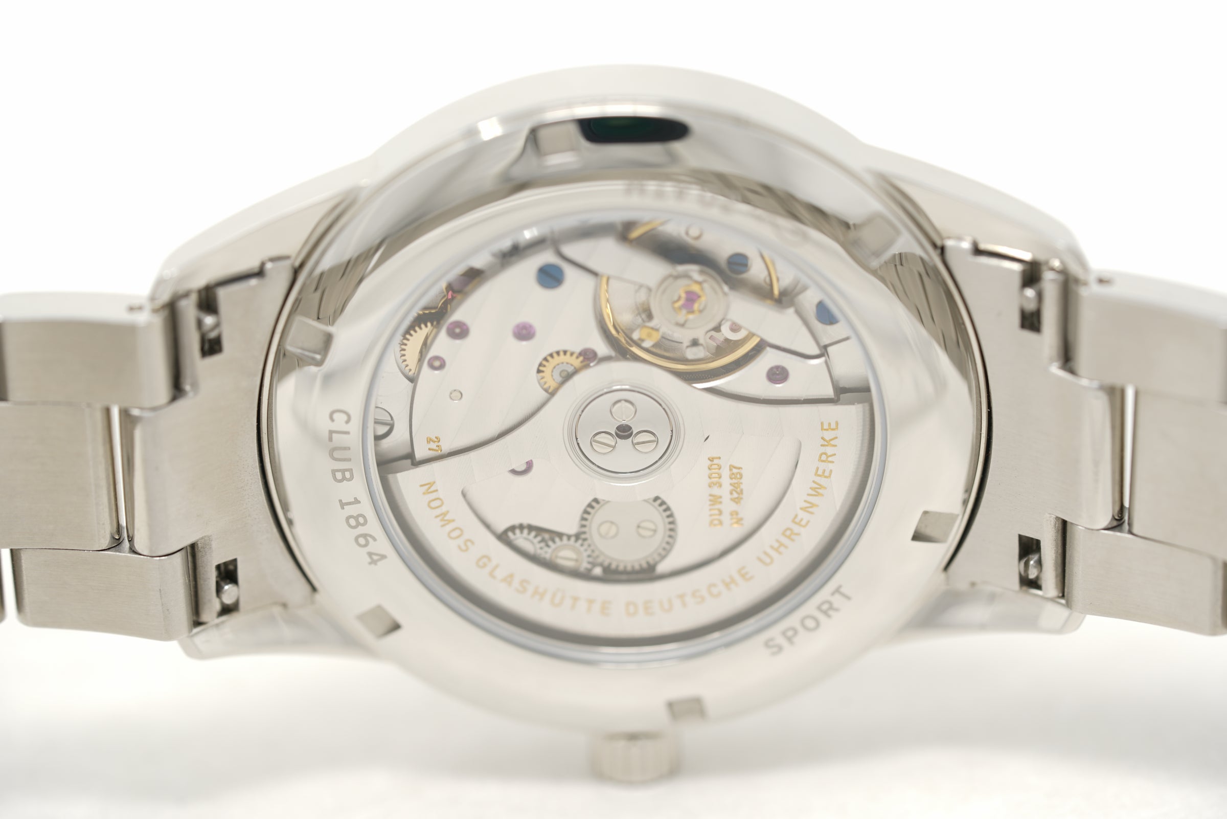Pre-Owned Nomos Glashütte Club Sport Neomatik 39 Smoke 764
