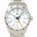 Pre-Owned Christopher Ward C63 Sealander GMT 36 White C63-36AGM3-S00W0