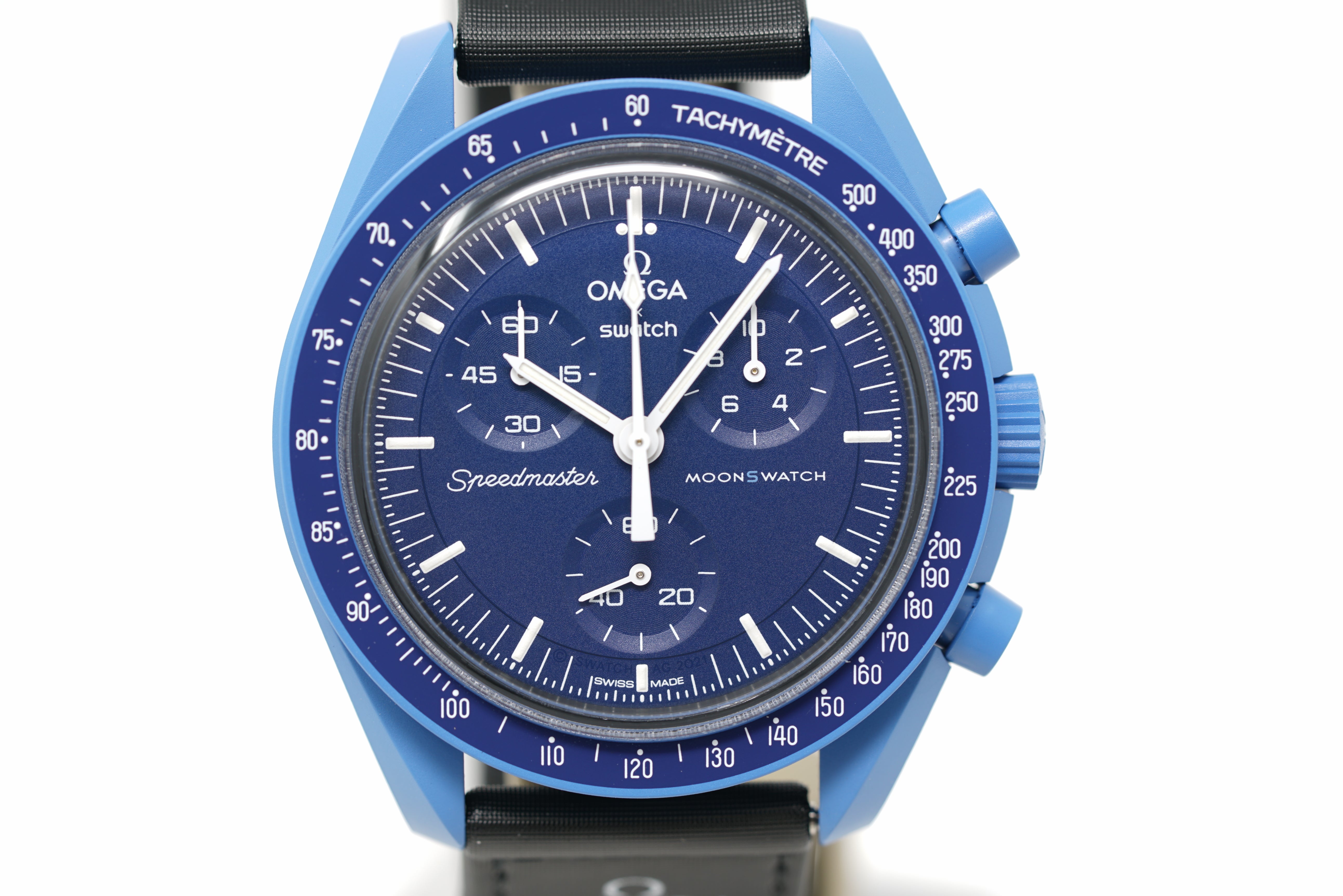 ナオ Pre-Owned Swatch x Omega MoonSwatch Mission to Neptune SO33N100