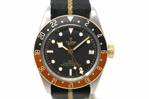 Pre-Owned Tudor Black Bay GMT S&G M79833MN-0004