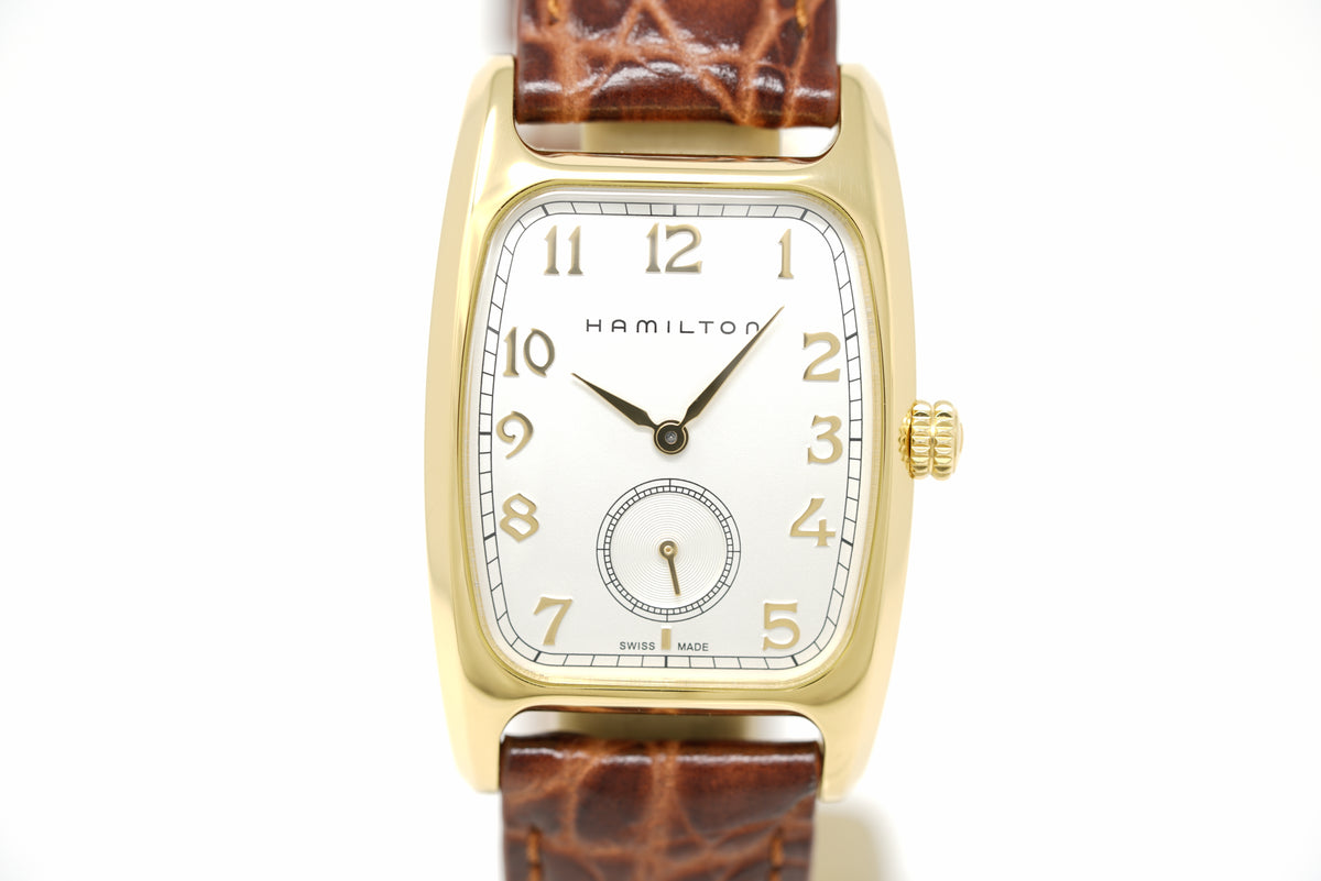 Pre-Owned Hamilton American Classic Boulton Small Second H13431553