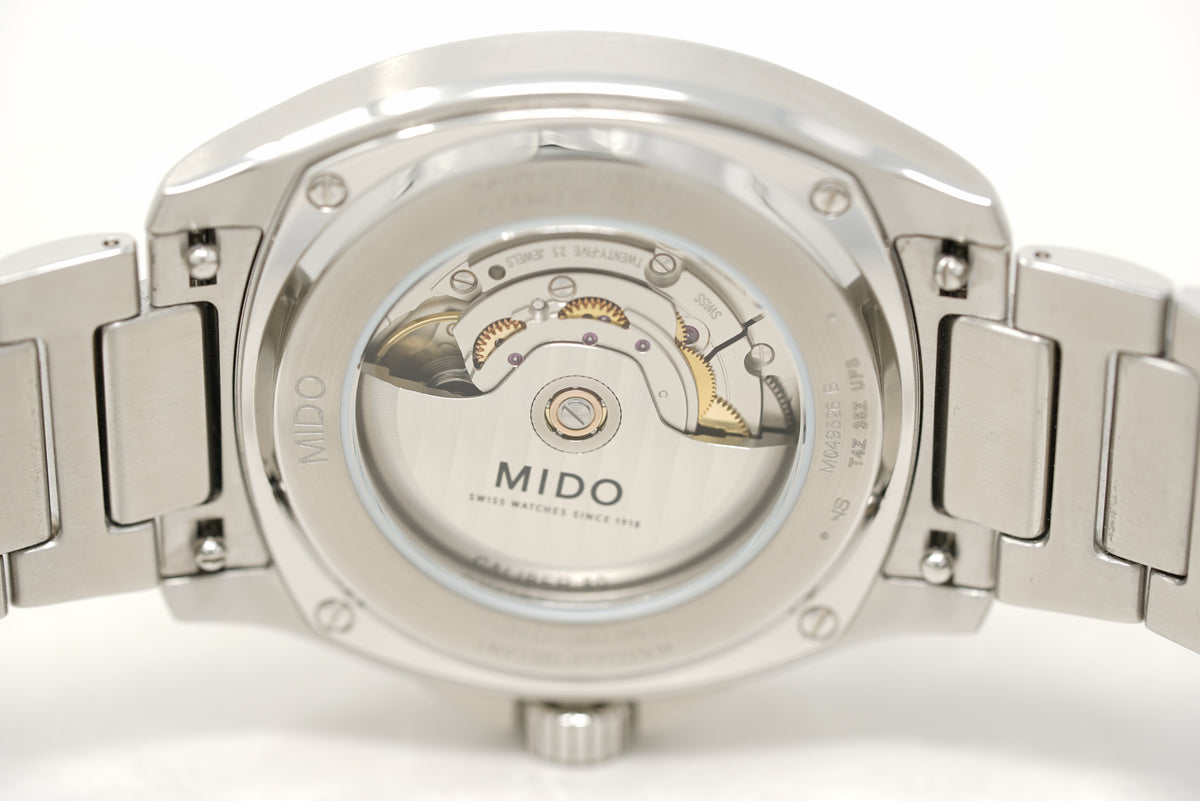 Pre-Owned Mido Multifort TV Big Date M049.526.17.041.00