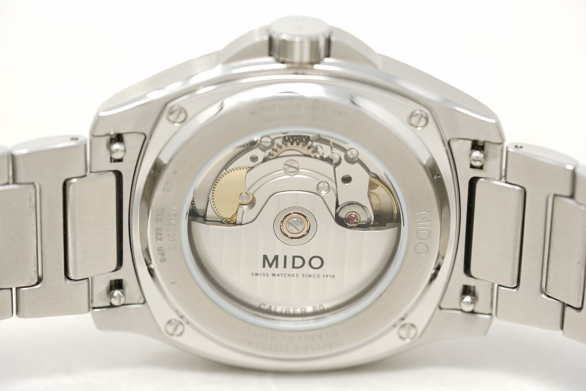 Pre-Owned Mido Multifort TV Big Date M049.526.17.041.00