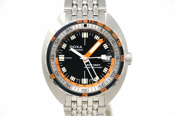 Pre-Owned Doxa SUB 250T GMT Sharkhunter 855.10.101.10