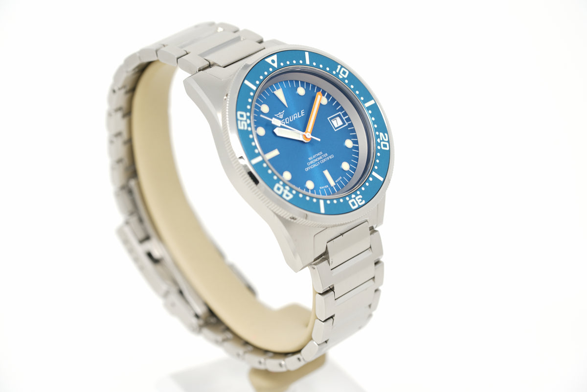 Pre-Owned Squale 1521 Ocean COSC 1521COSOCN.SQ20B