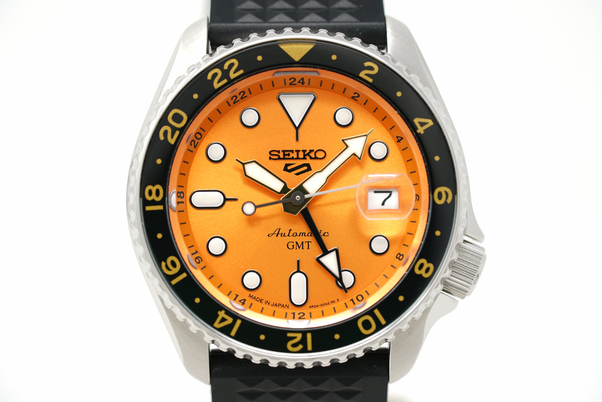 Pre-Owned Seiko 5 Sports SKX GMT SSK005