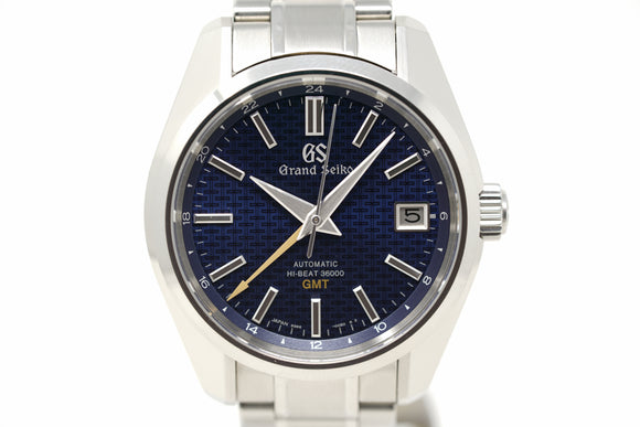 Pre-Owned Grand Seiko Heritage Hi-Beat 36000 GMT Kasuri LE SBGJ225