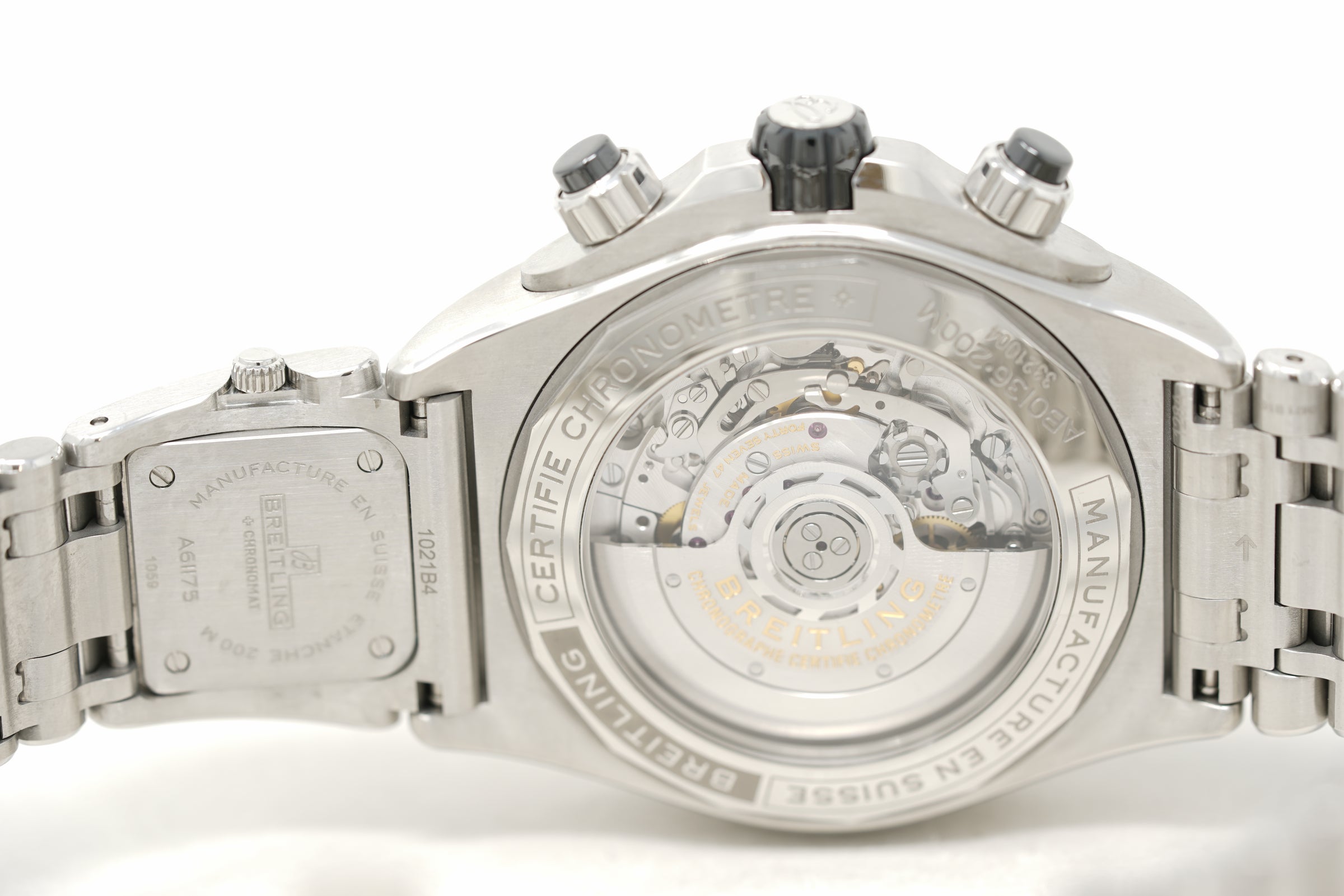 Pre-Owned Breitling Super Chronomat B01 44 AB0136251B1A2