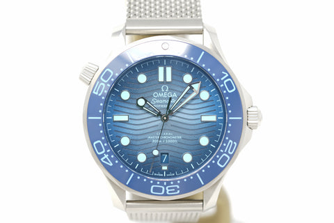 Pre-Owned Omega Seamaster Diver 300M Summer Blue 210.32.42.20.03.002