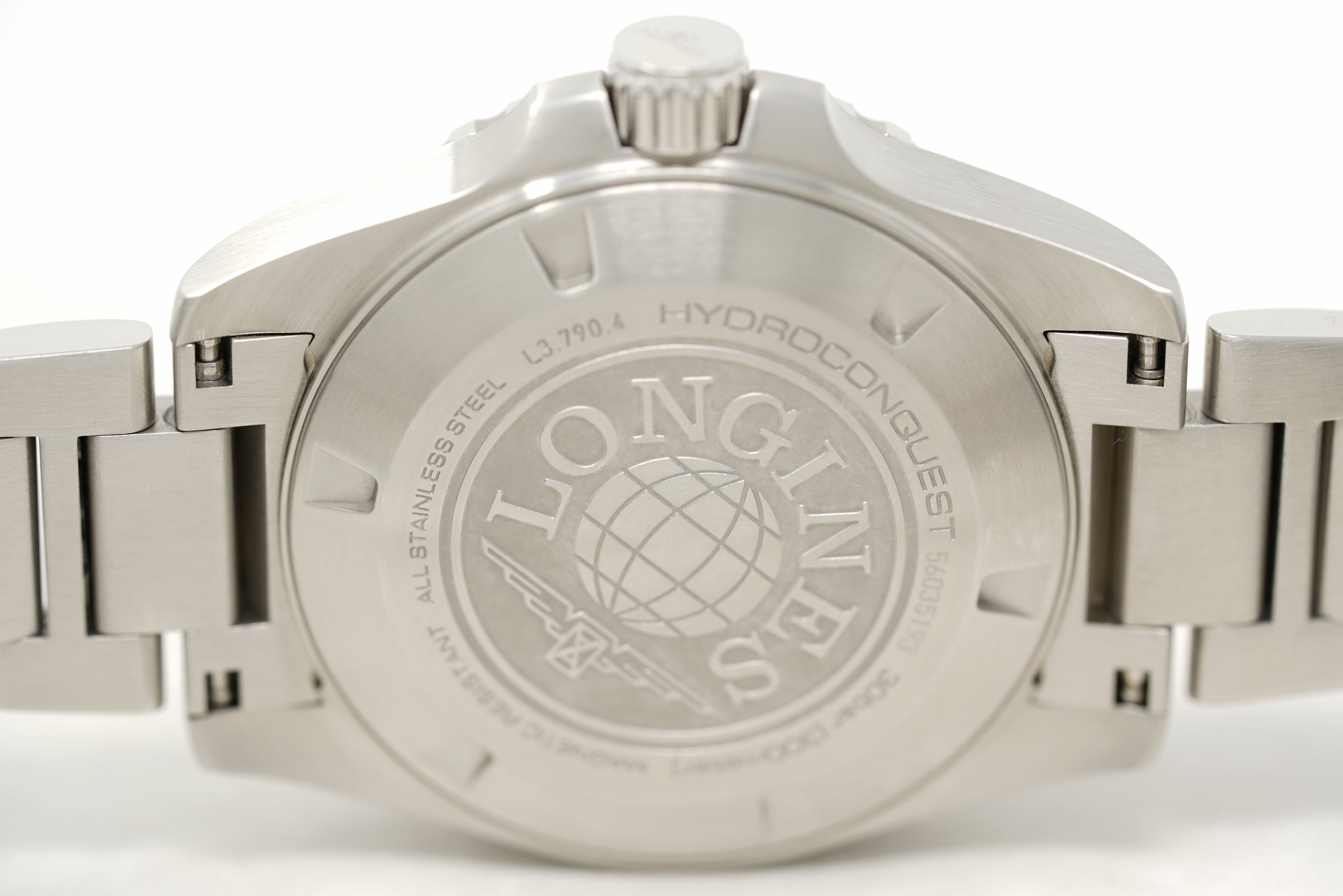 Pre-Owned Longines HydroConquest GMT L3.790.4.56.6