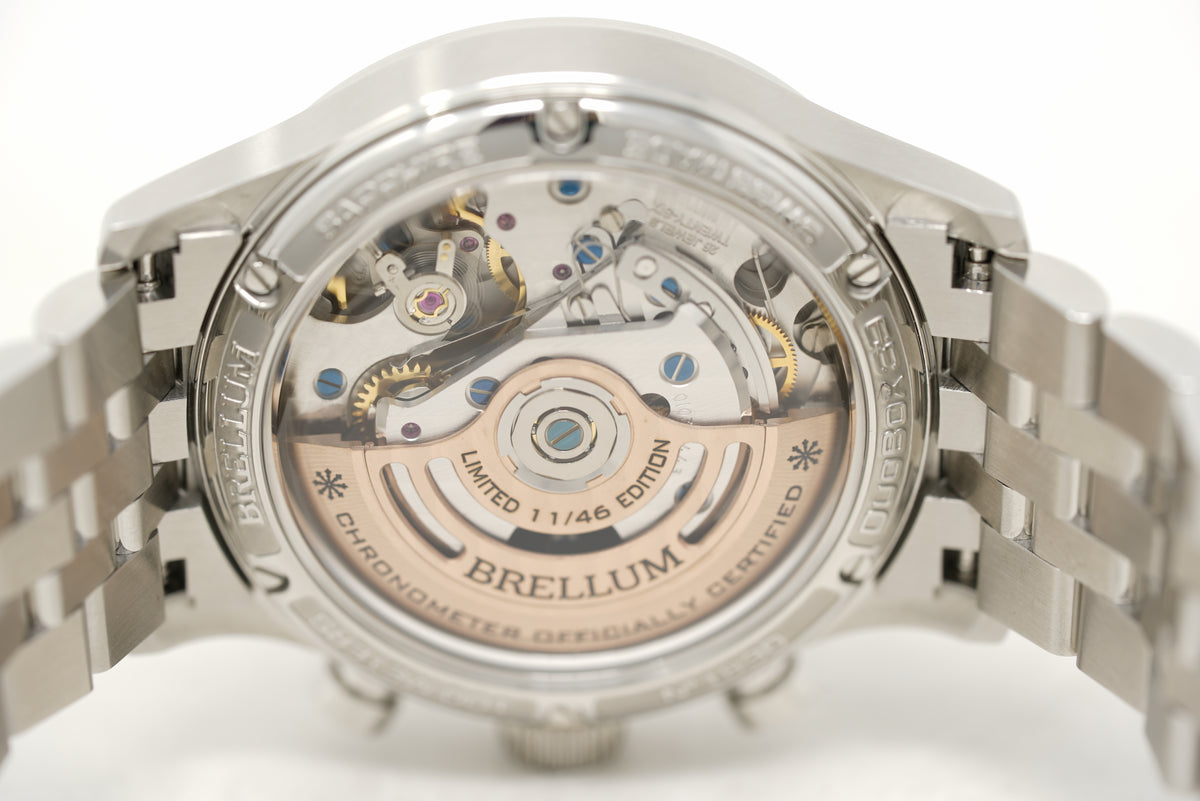 Pre-Owned Brellum Duobox 39 Chronometer Anthracite Limited DB.CH.935