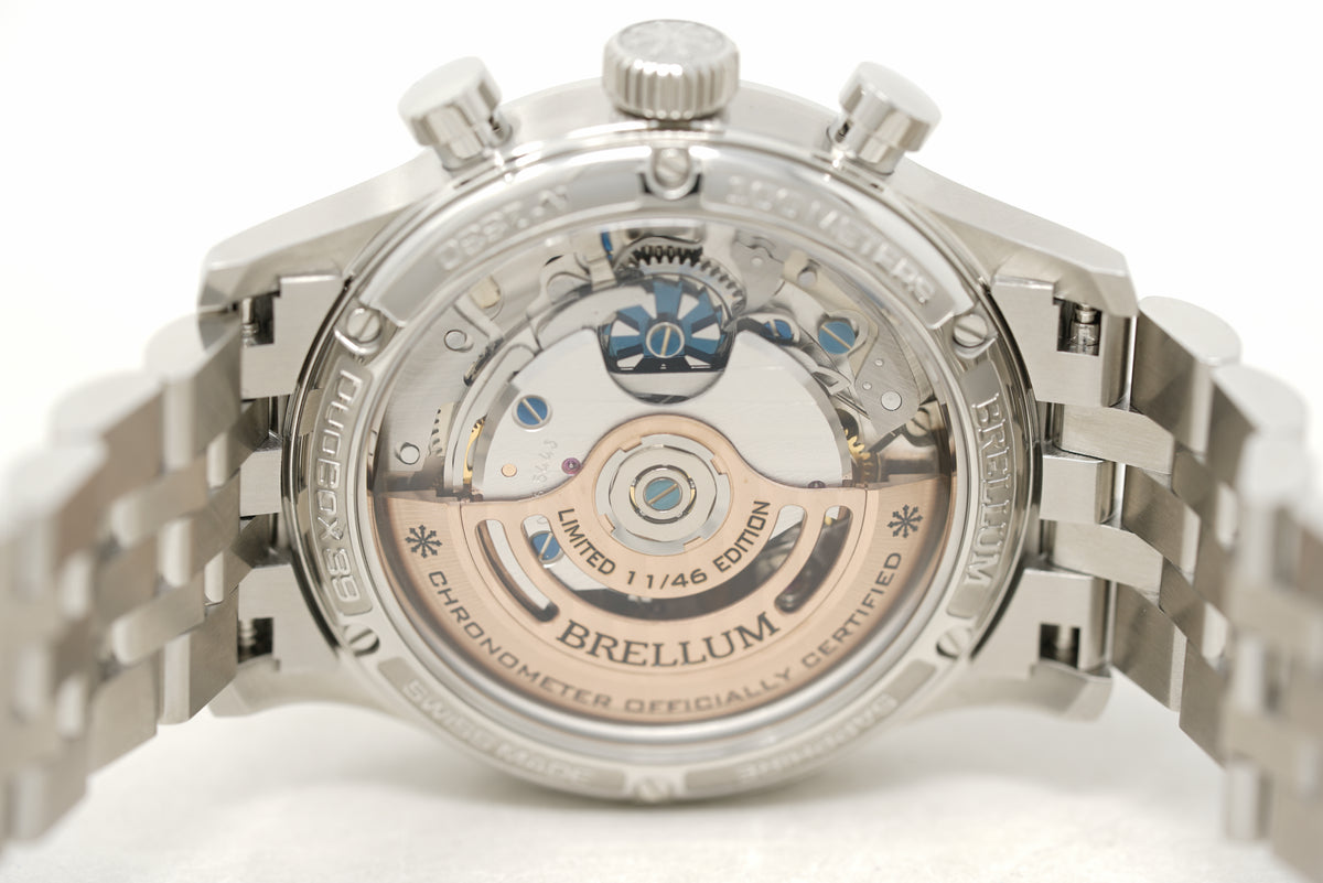 Pre-Owned Brellum Duobox 39 Chronometer Anthracite Limited DB.CH.935