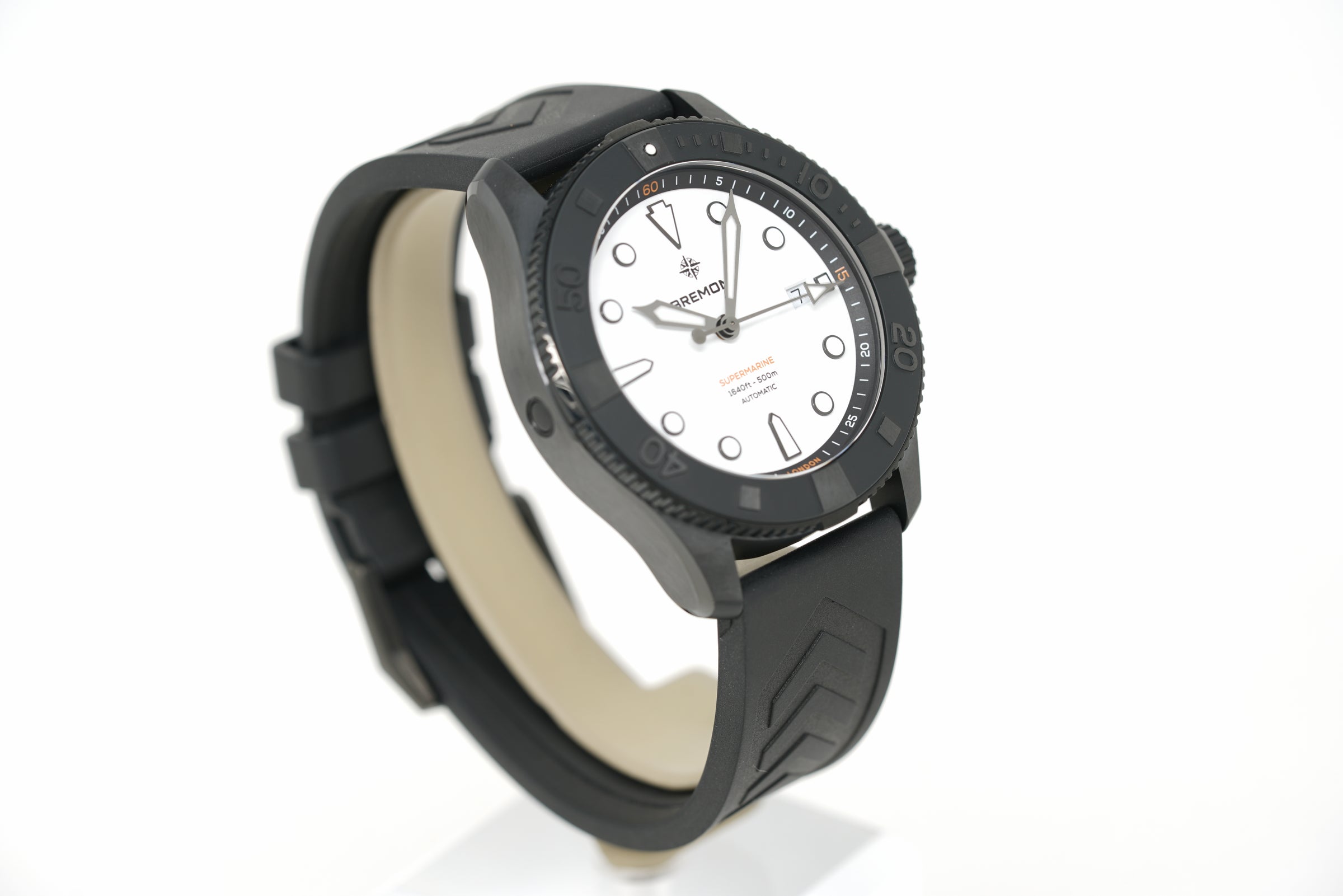 Pre-Owned Bremont Supermarine Full Ceramic Polar White SM43-DT-BKCER-WH-R-S