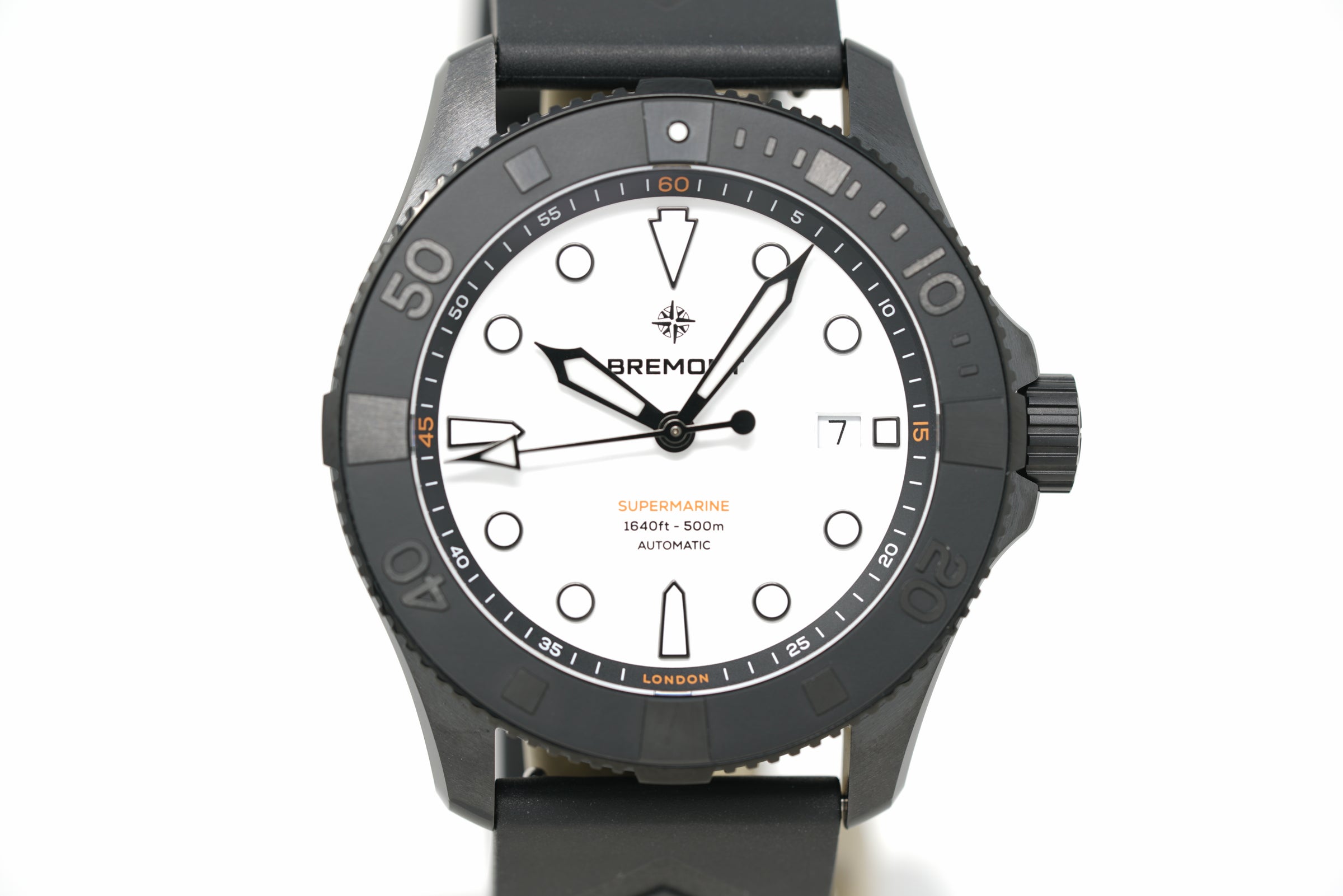 Pre-Owned Bremont Supermarine Full Ceramic Polar White SM43-DT-BKCER-WH-R-S