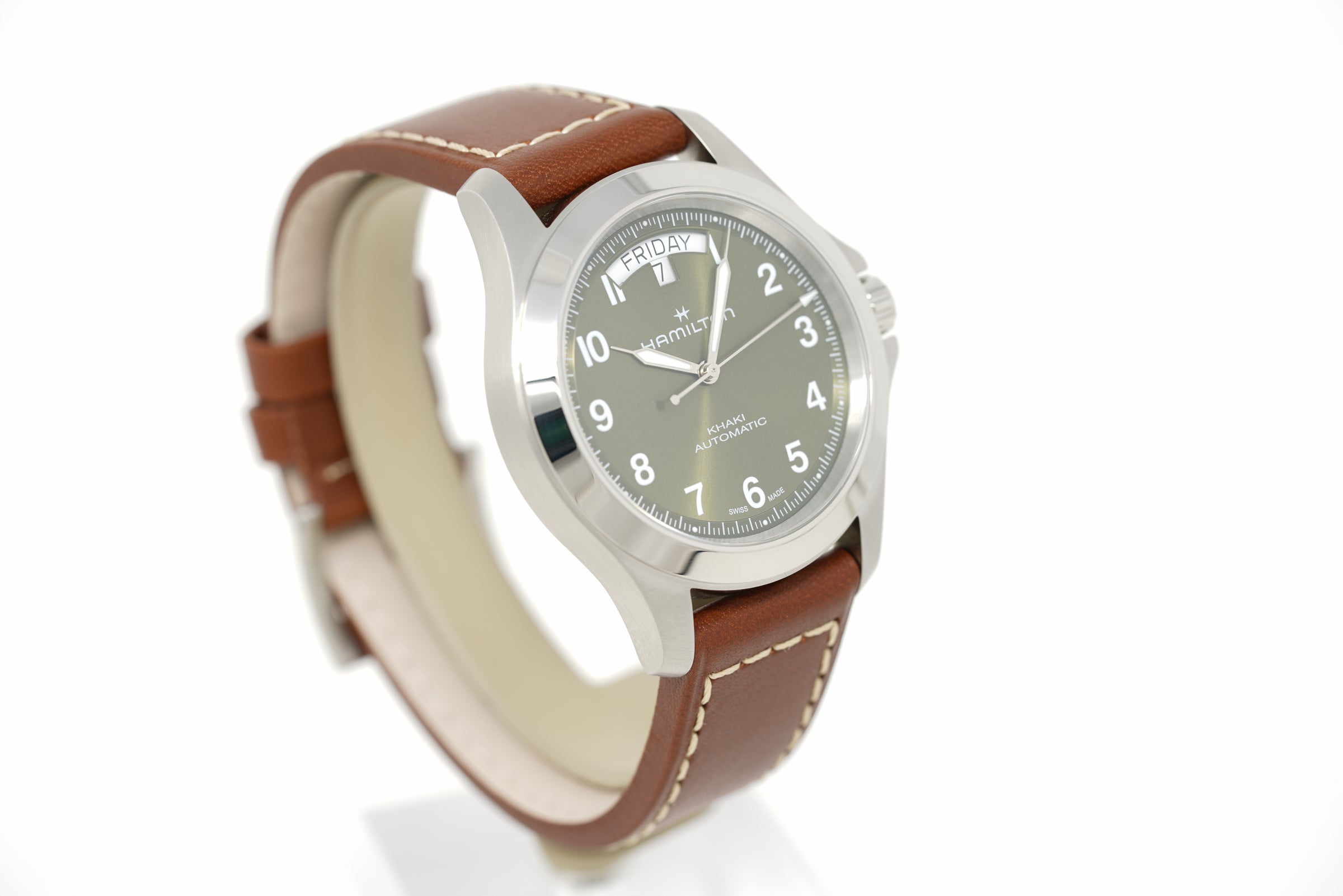 Pre-Owned Hamilton Khaki Field King Day-Date H64475560