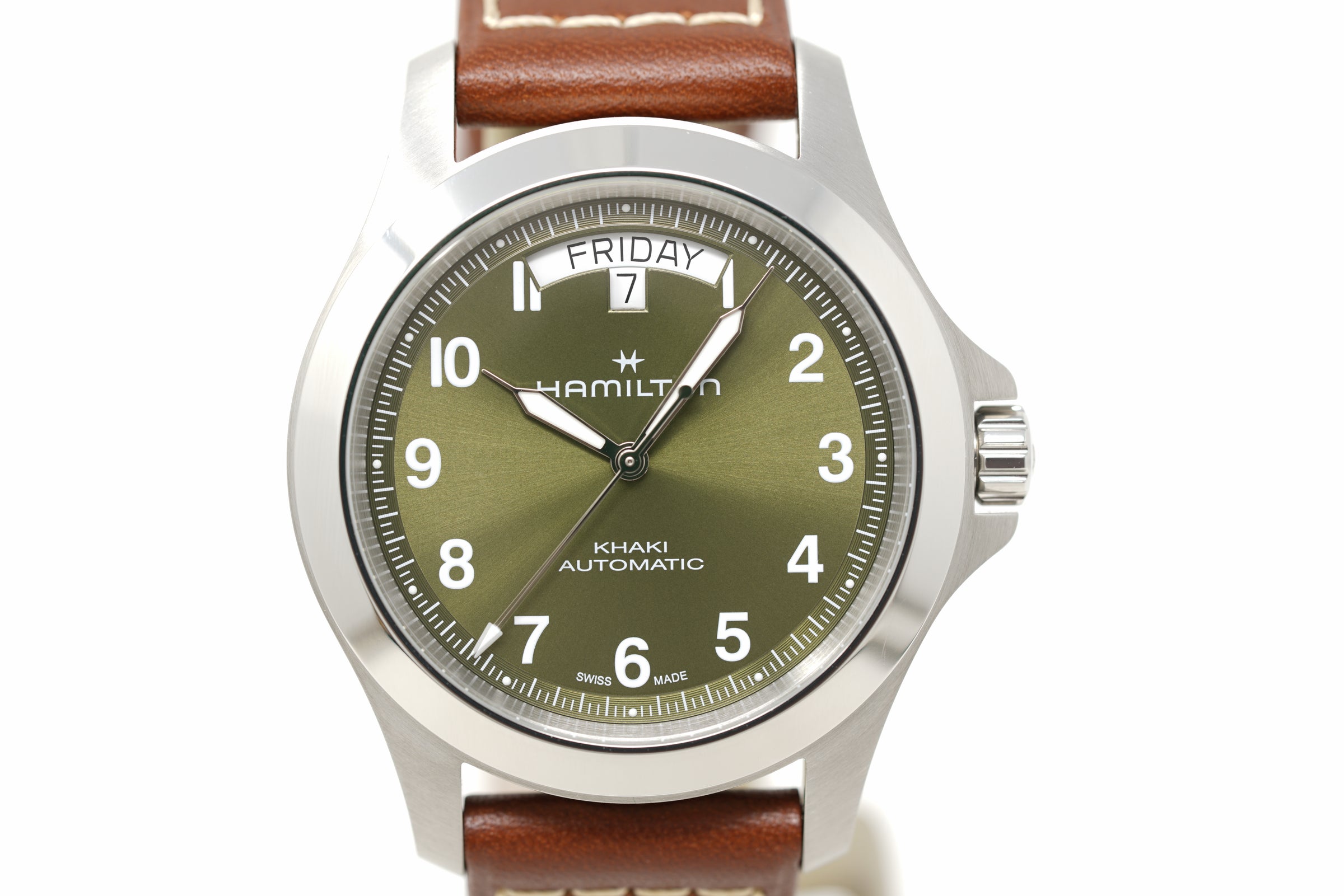 Pre-Owned Hamilton Khaki Field King Day-Date H64475560