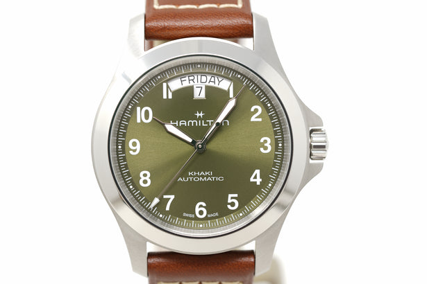 Pre-Owned Hamilton Khaki Field King Day-Date H64475560