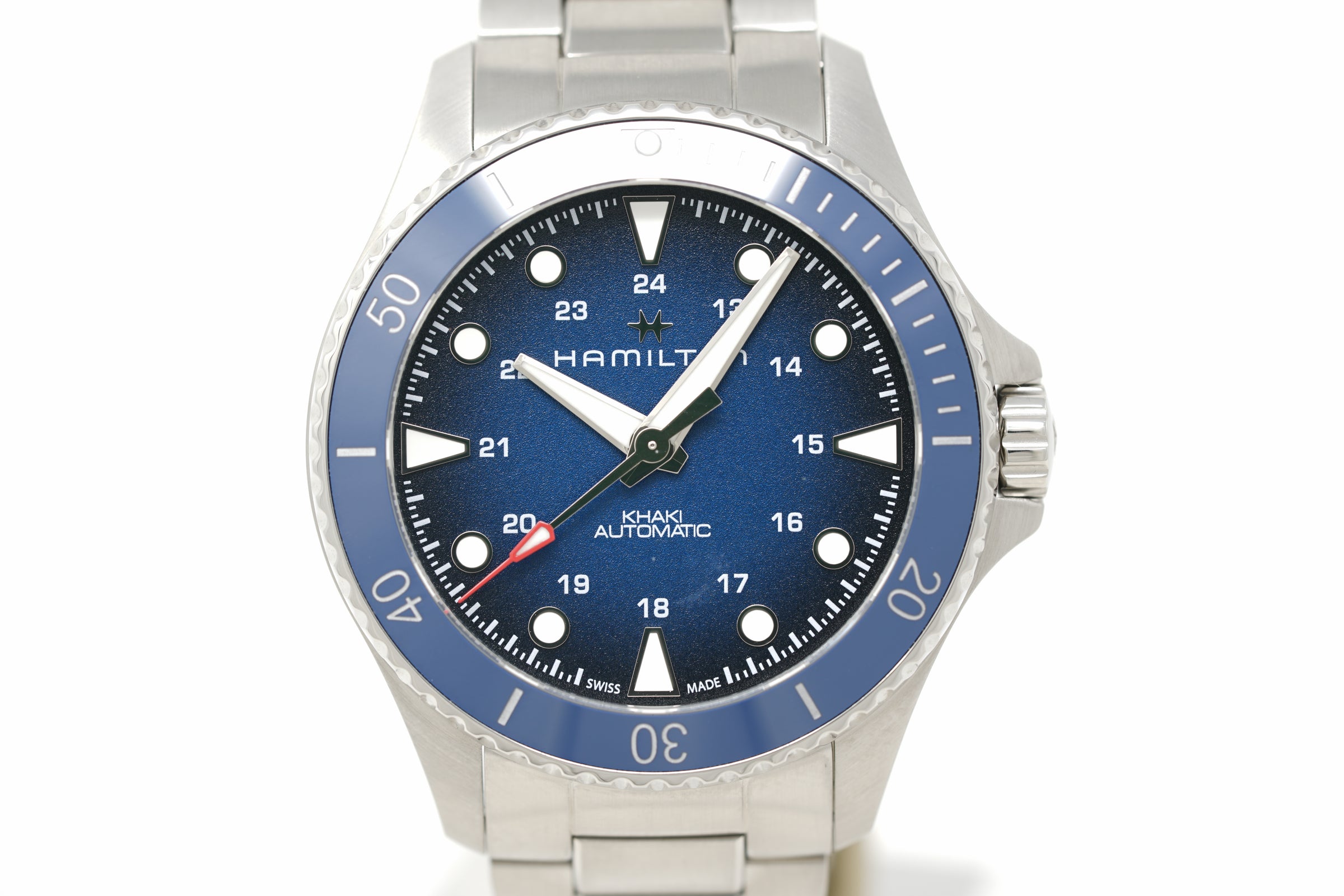 Pre-Owned Hamilton Khaki Navy Scuba Auto H82505140