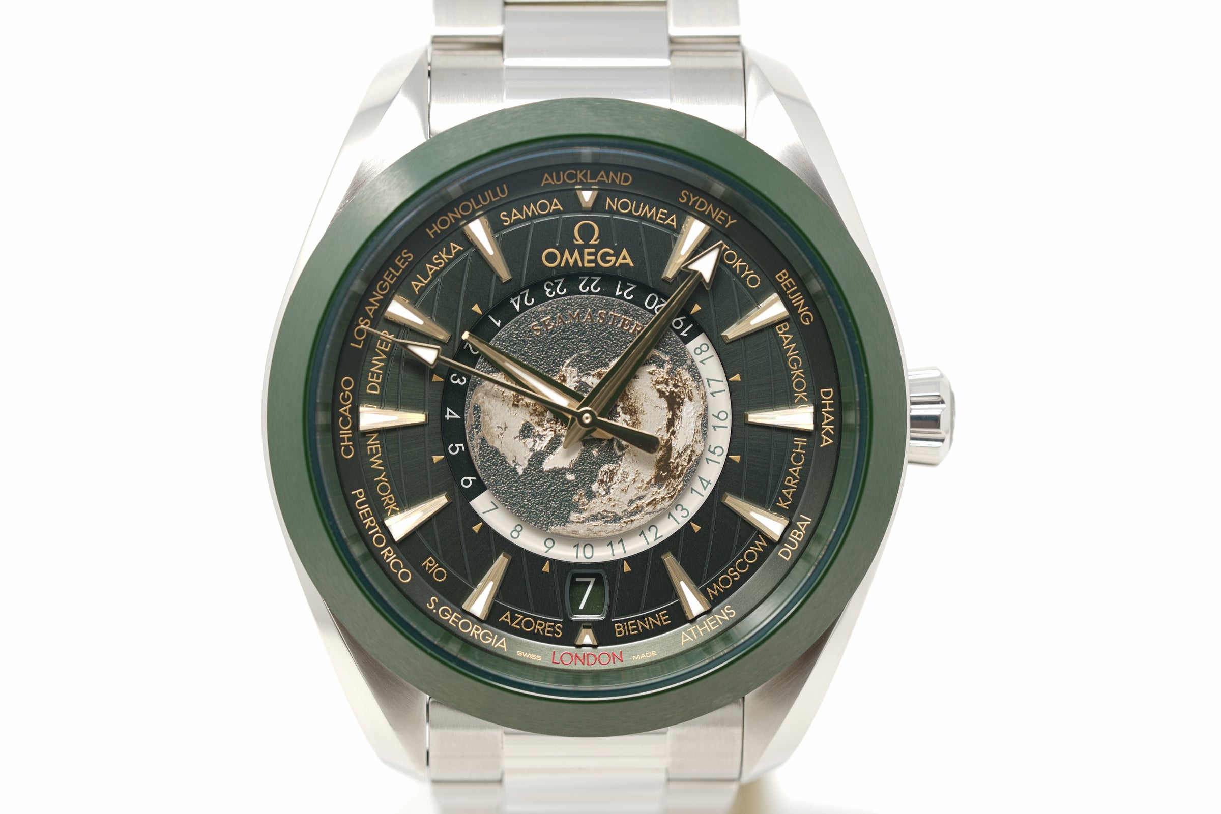 Pre-Owned Omega Seamaster Aqua Terra Worldtimer 220.30.43.22.10.001