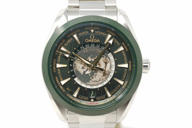 Pre-Owned Omega Seamaster Aqua Terra Worldtimer 220.30.43.22.10.001