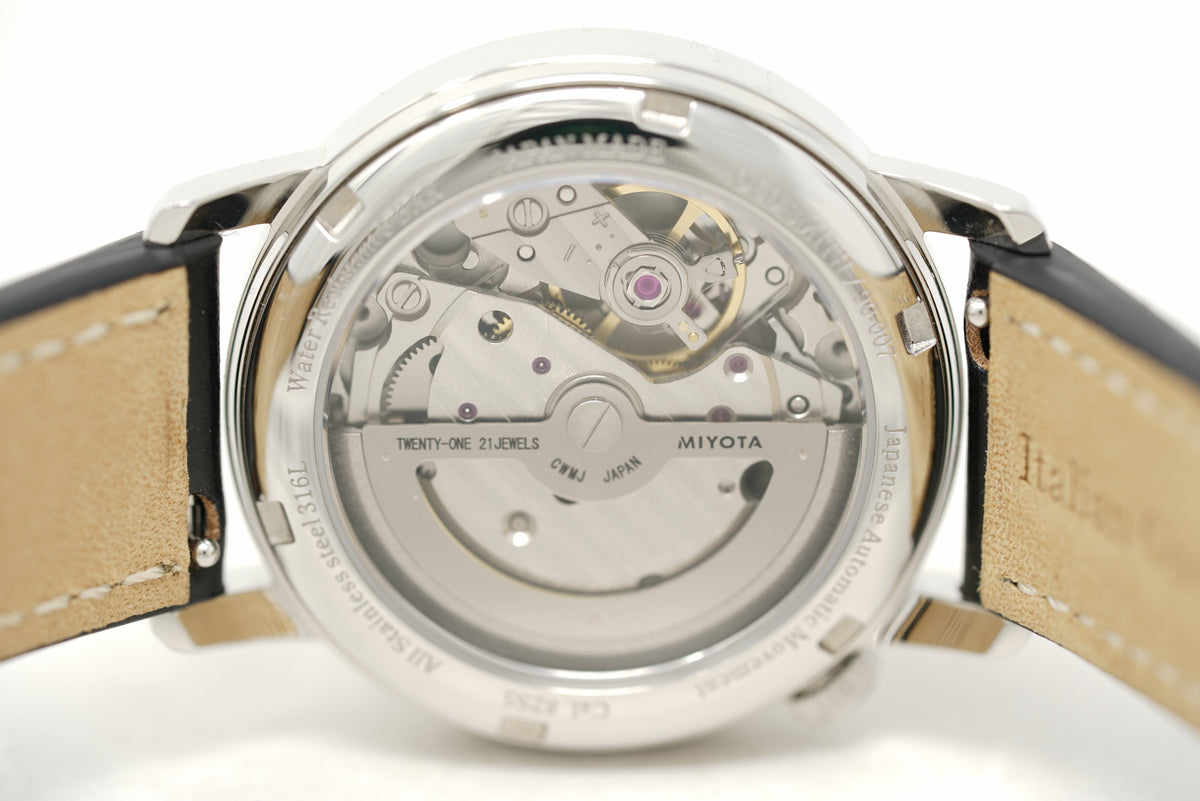 Pre-Owned Kuoe Kyoto Old Smith Automatic Blued Steel Hands 90-007