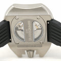 Pre-Owned SpaceOne Brushed Titanium Jumping Hour