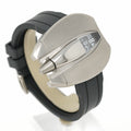 Pre-Owned SpaceOne Brushed Titanium Jumping Hour