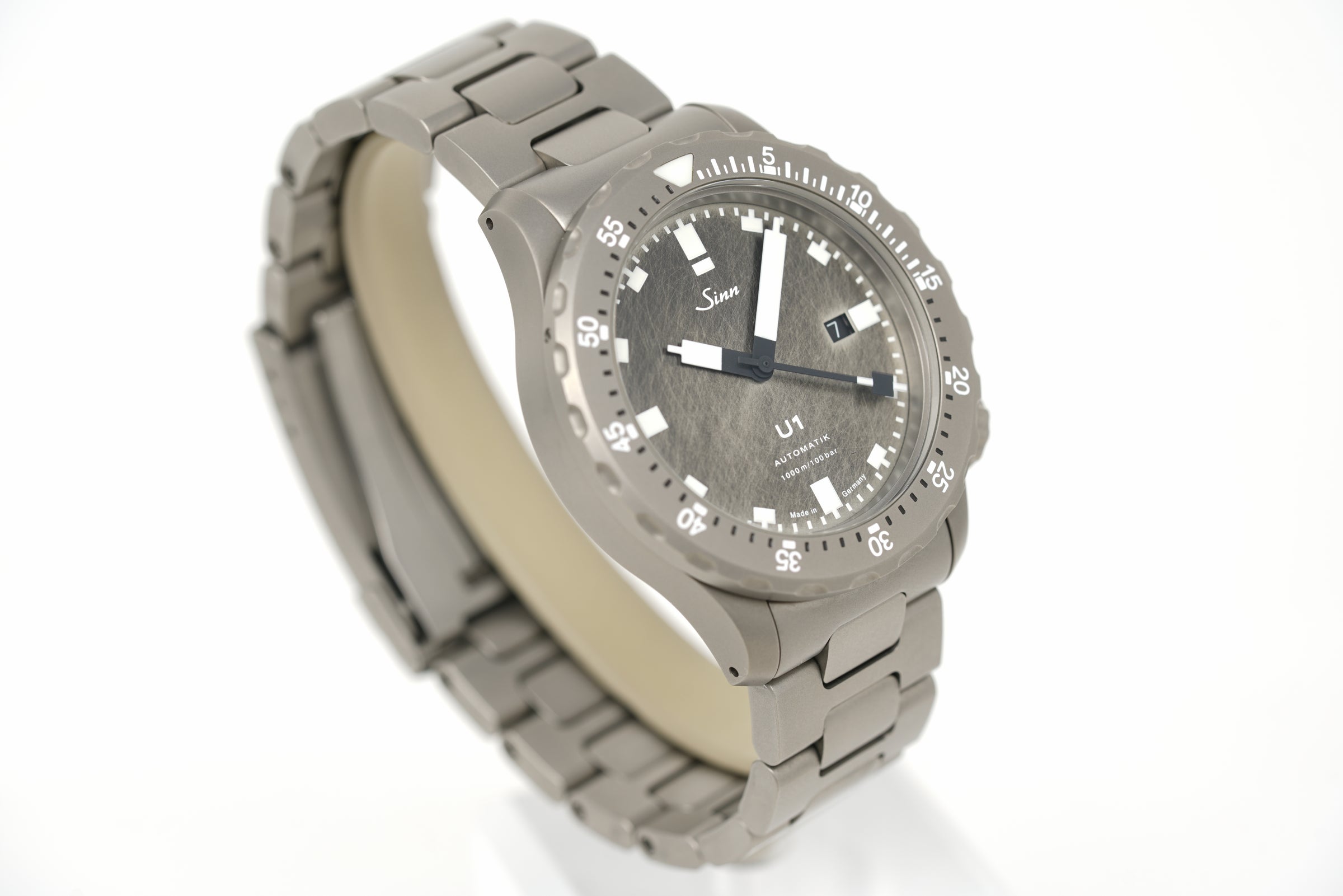 Pre-Owned Sinn U1 DS 1010.0351 Fully Tegimented