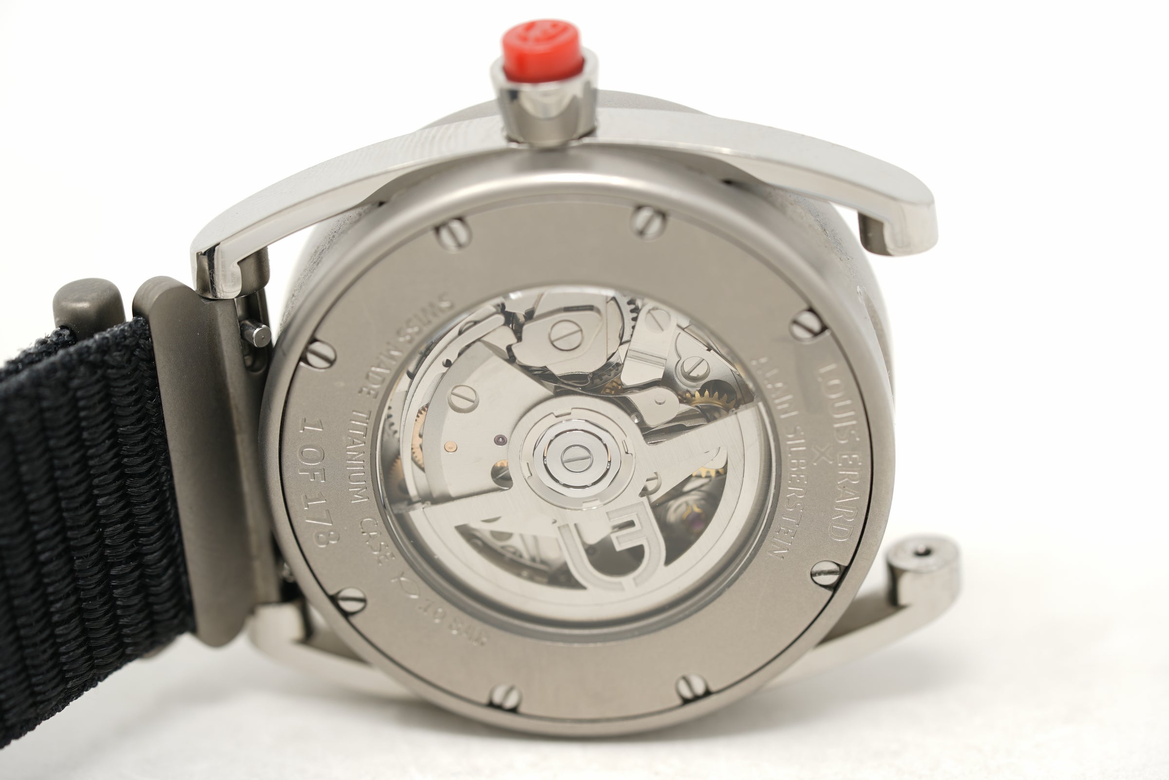Pre-Owned Louis Erard x Alain Silberstein Le Chrono Monopoussoir 74359TT02.BTT88