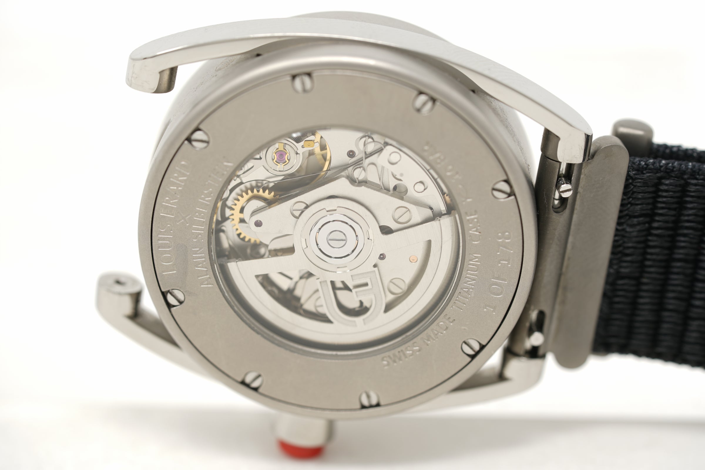 Pre-Owned Louis Erard x Alain Silberstein Le Chrono Monopoussoir 74359TT02.BTT88