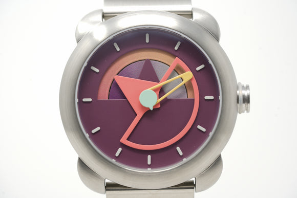 Pre-Owned Sō Labs Watch Co. Layer 2.3 | Plum Punch Automatic