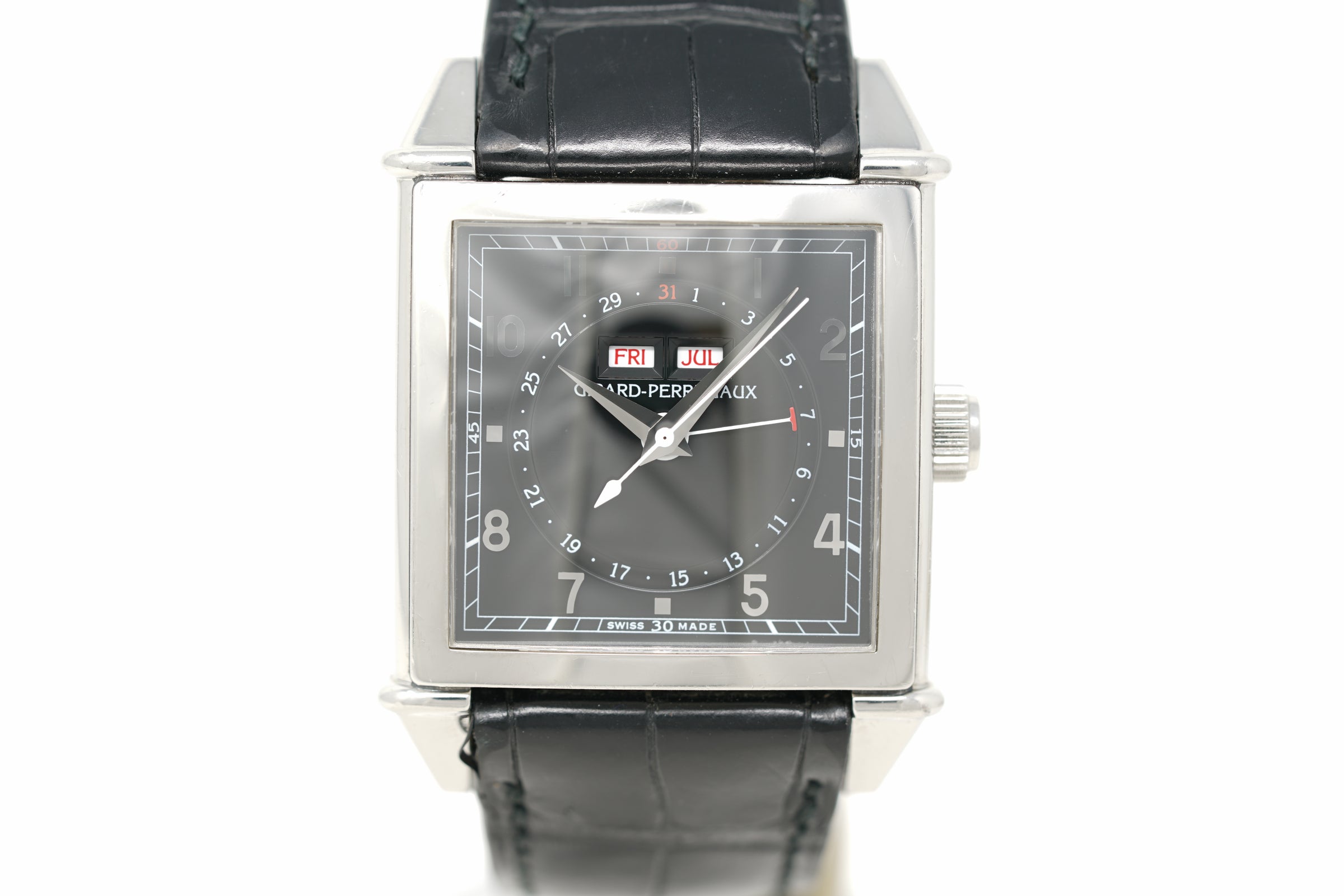 Pre-Owned Girard Perregaux Vintage 1945 Triple Calendar 25810-11-651-BA6A