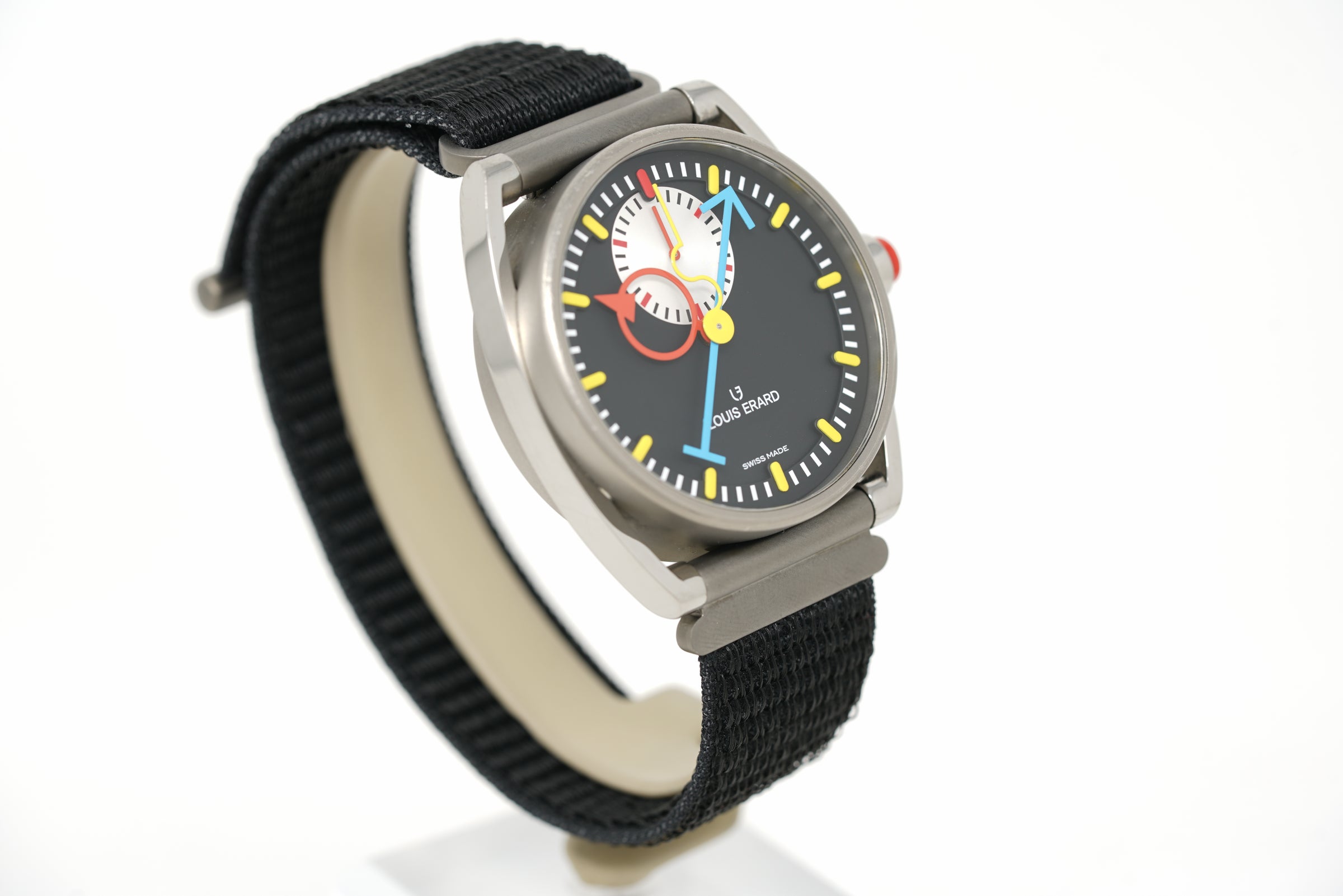 Pre-Owned Louis Erard x Alain Silberstein Le Chrono Monopoussoir 74359TT02.BTT88