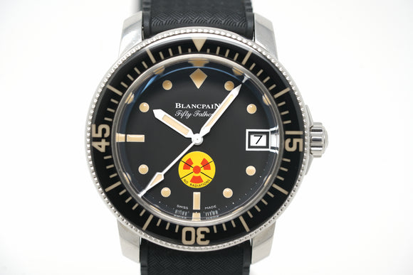 Pre-Owned Blancpain Fifty Fathoms No Rad Limited 5008D 1130 B64A