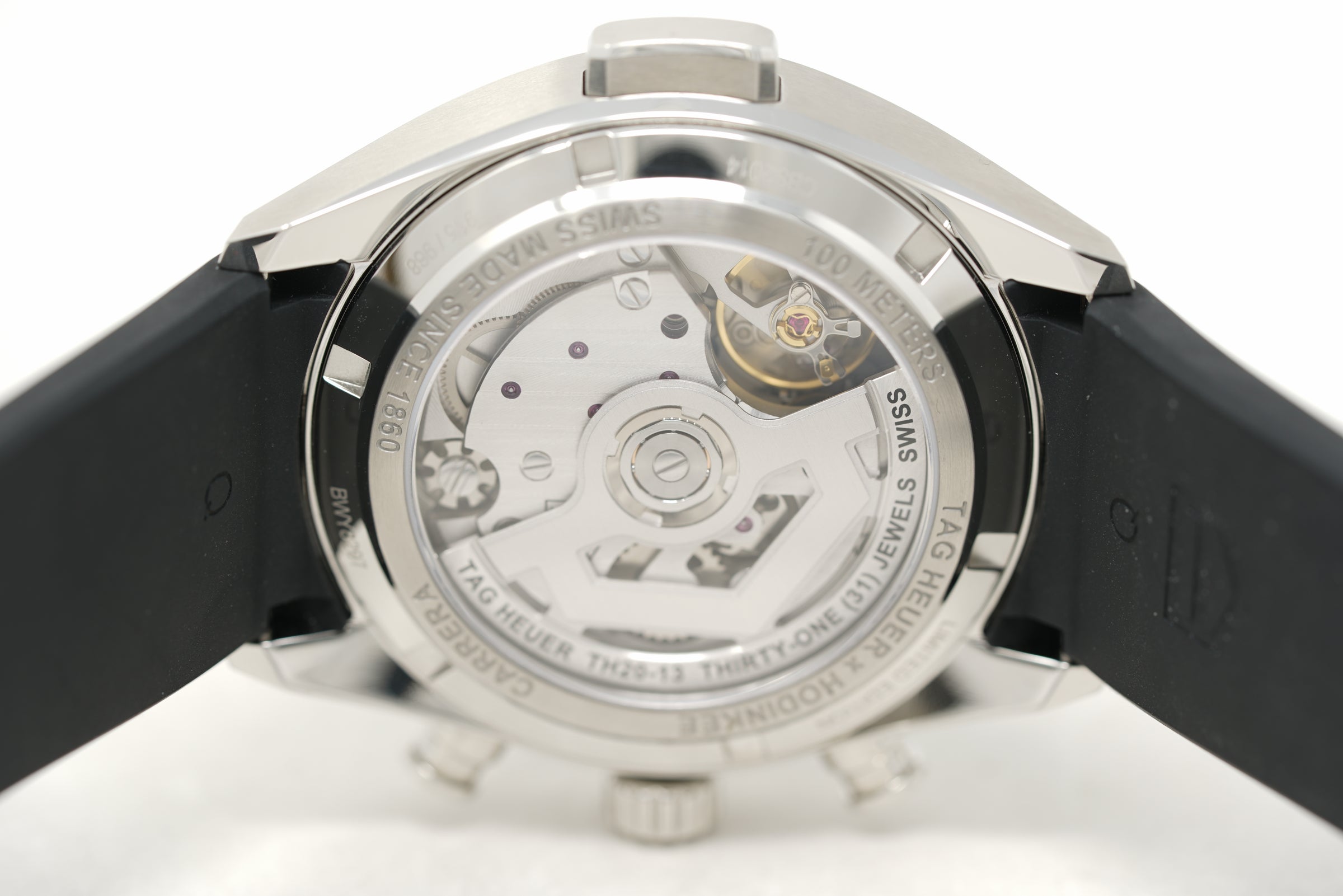 Pre-Owned Tag Heuer x Hodinkee Carrera Chronograph Seafarer CBS2014.FT6293