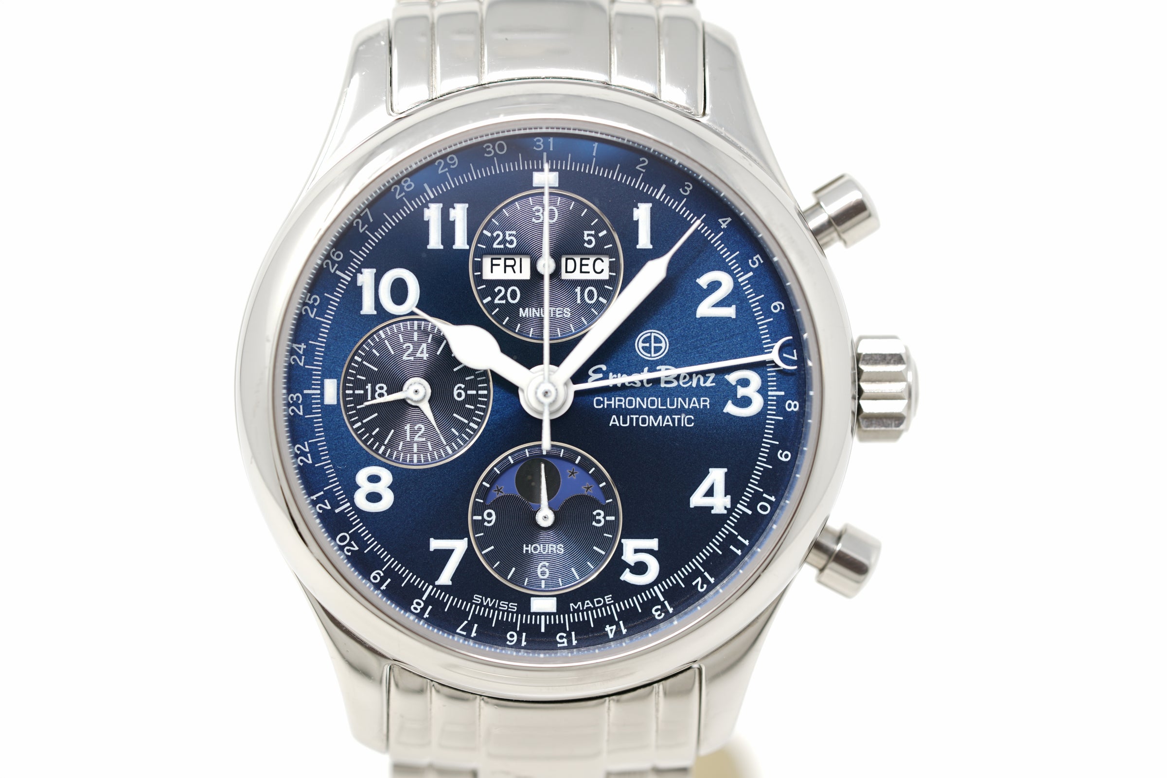 Pre-Owned Ernst Benz Chronolunar GC20314