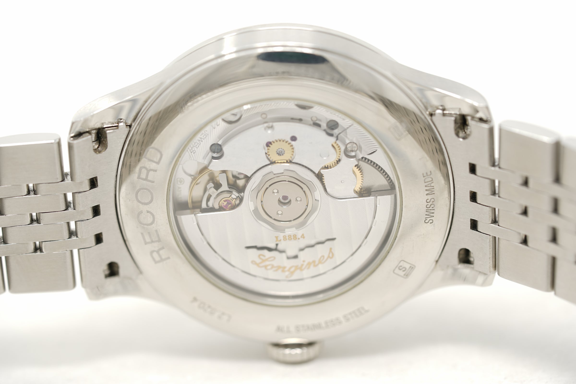 Pre-Owned Longines Record L2.820.4.11.6