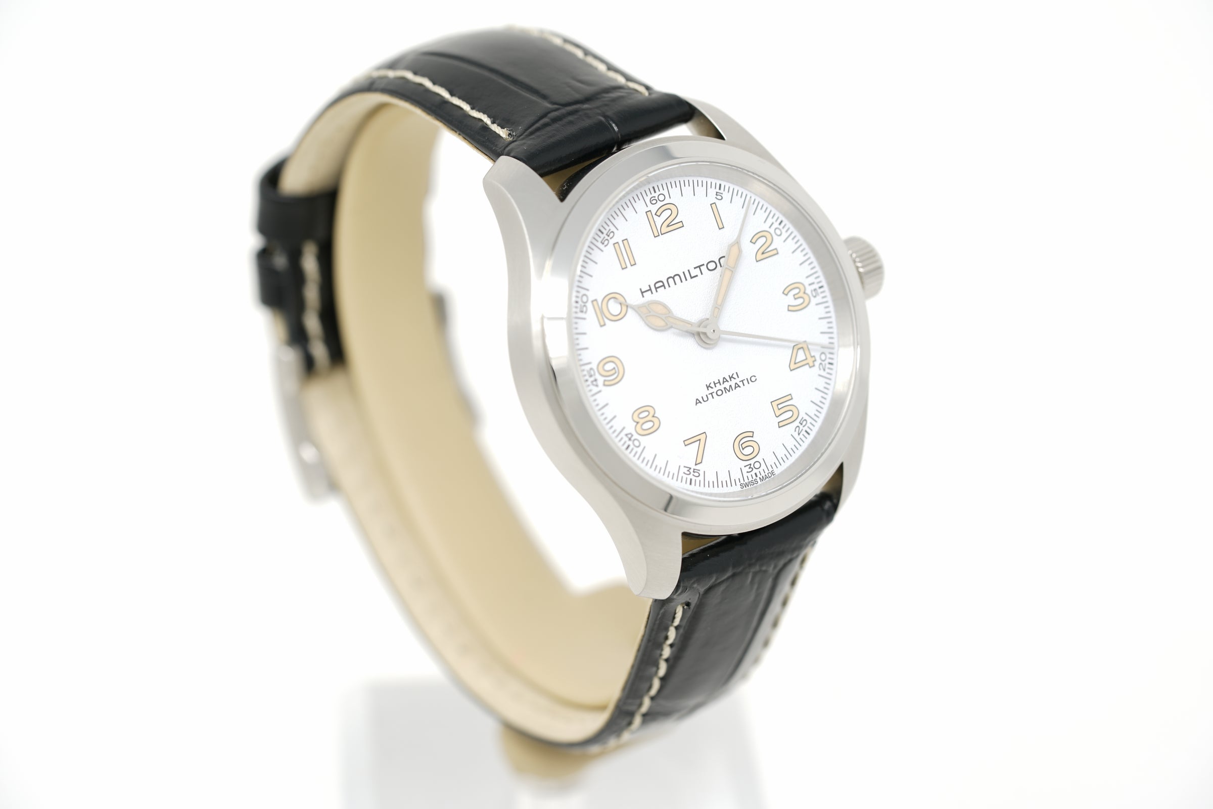 Pre-Owned Hamilton Khaki Field Murph 38mm White Dial H70405710
