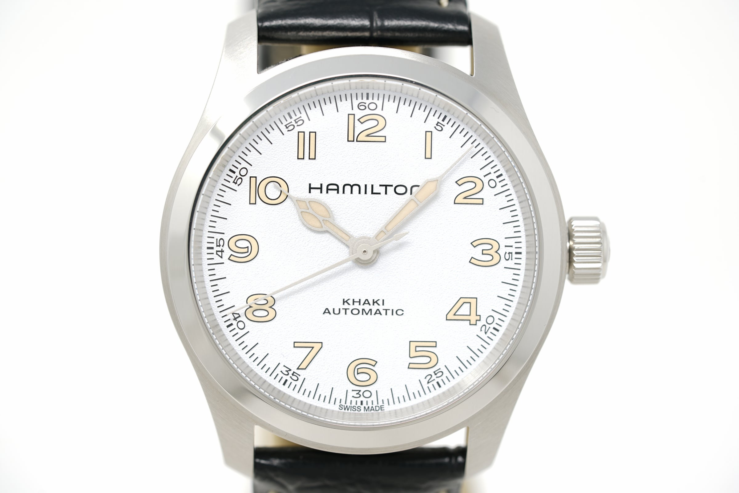 Pre-Owned Hamilton Khaki Field Murph 38mm White Dial H70405710