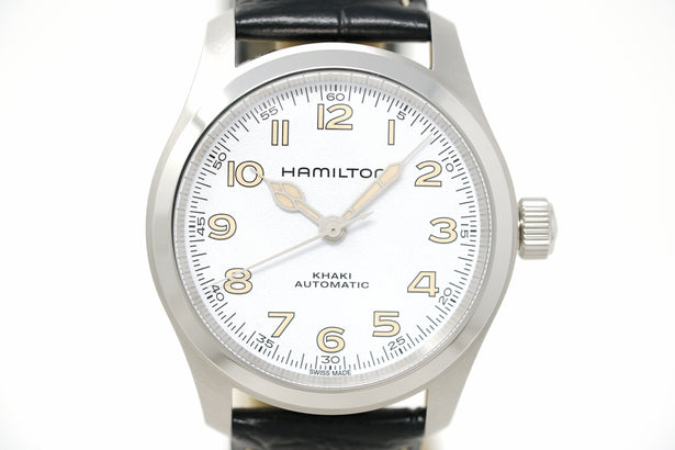 Pre-Owned Hamilton Khaki Field Murph 38mm White Dial H70405710